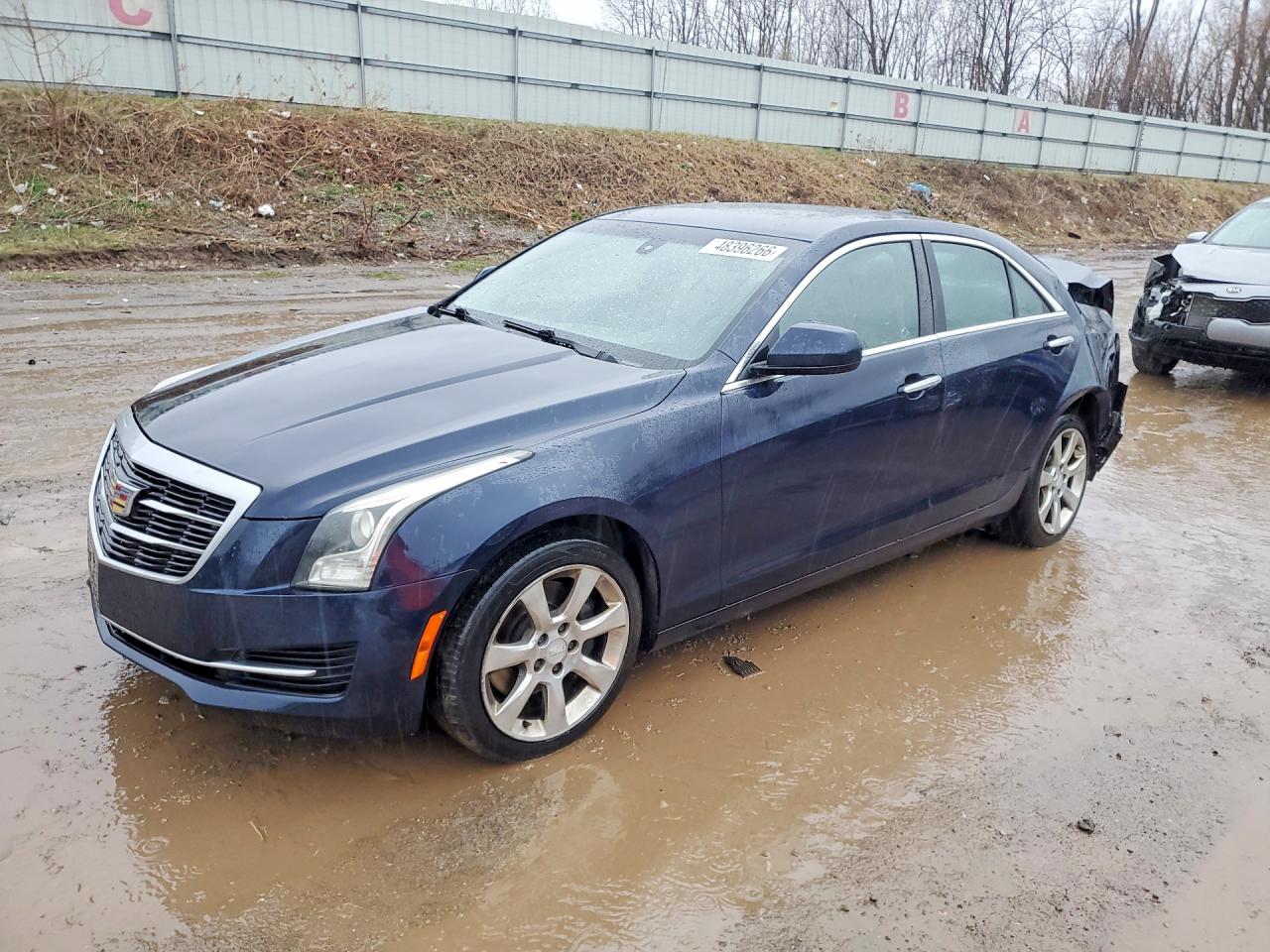 2015 Cadillac Ats Black vin: 1G6AG5RX5F0110695