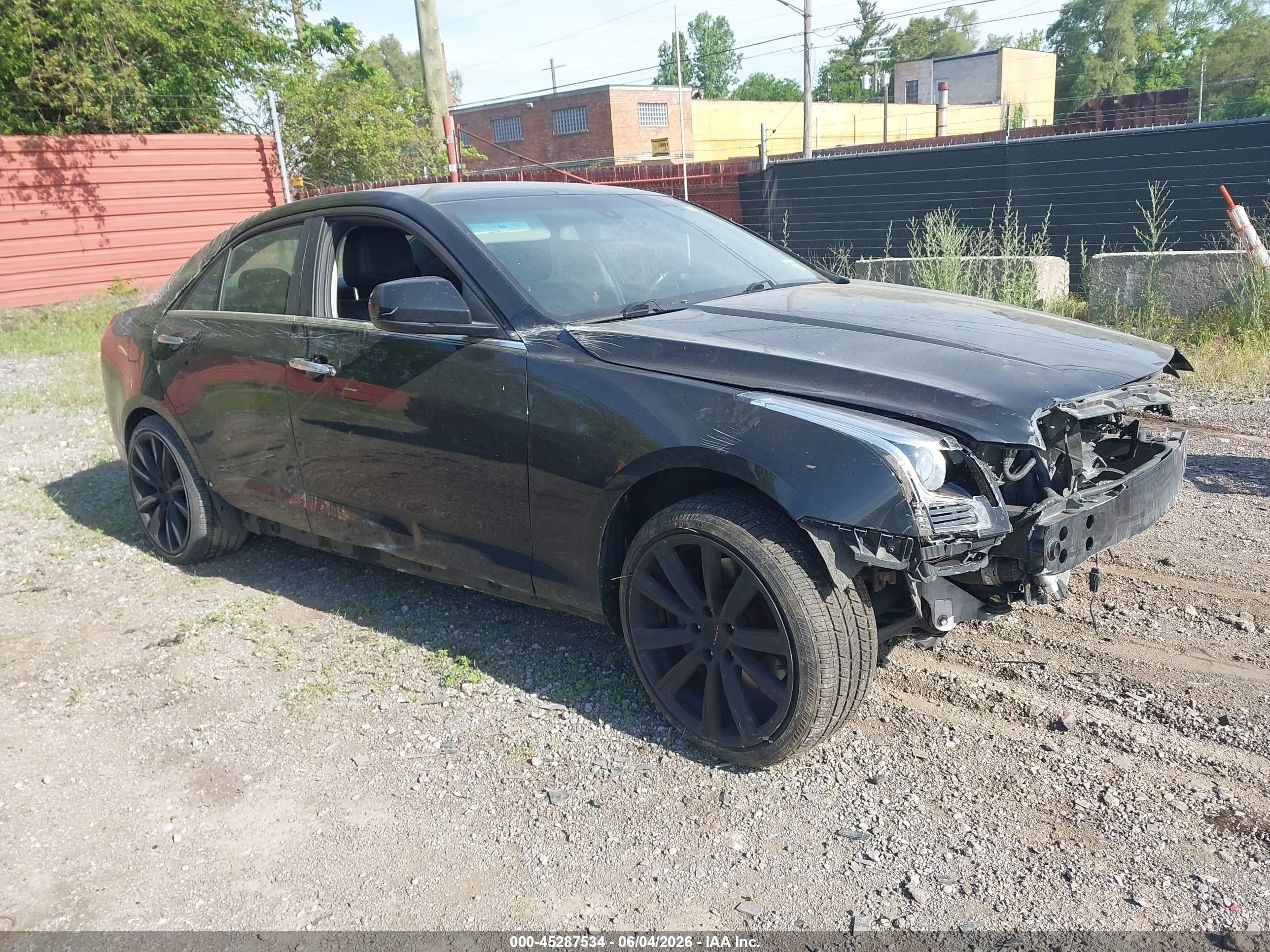 2013 Cadillac Ats Standard Black vin: 1G6AG5RX6D0153701