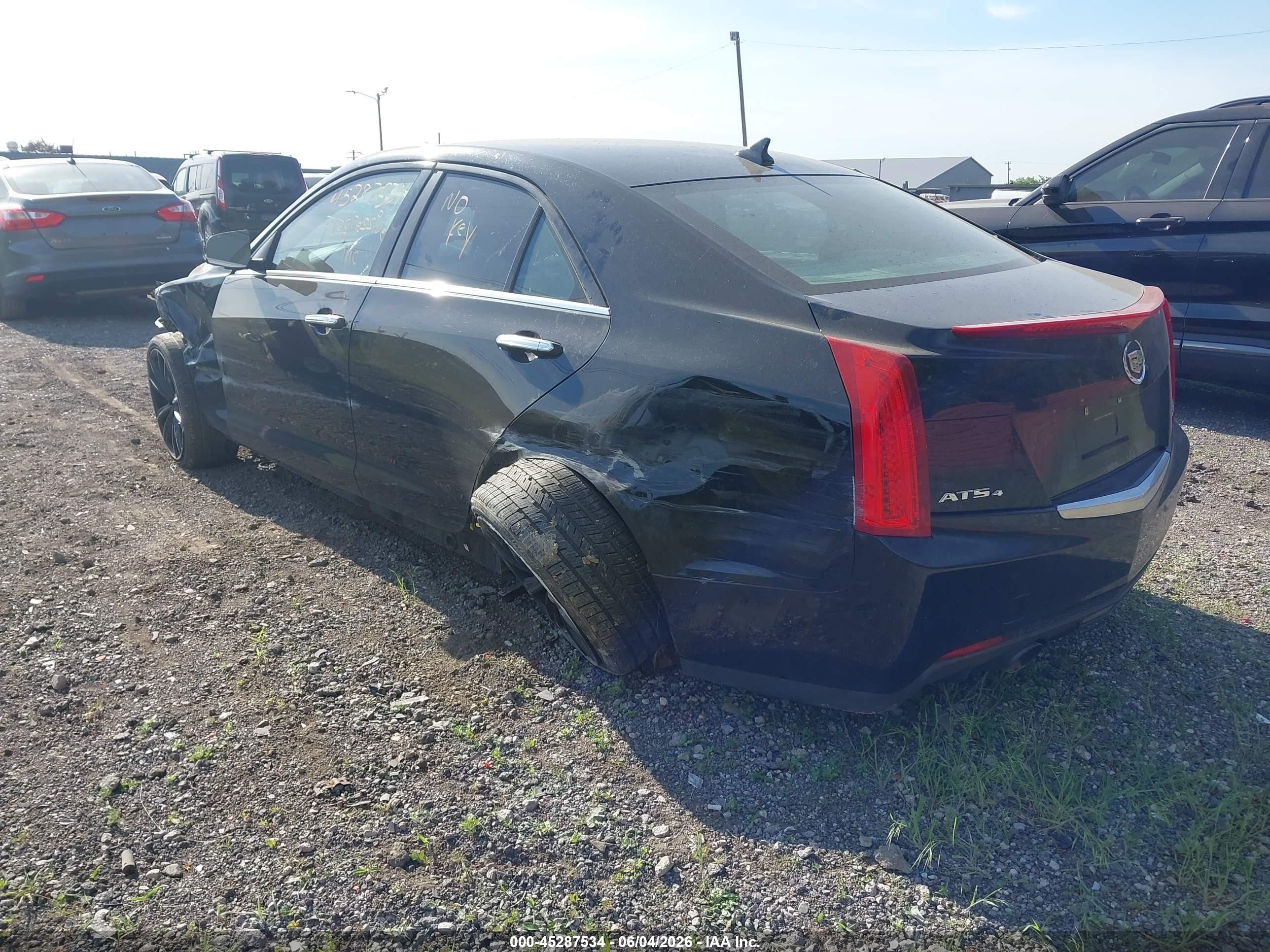 2013 Cadillac Ats Standard Black vin: 1G6AG5RX6D0153701