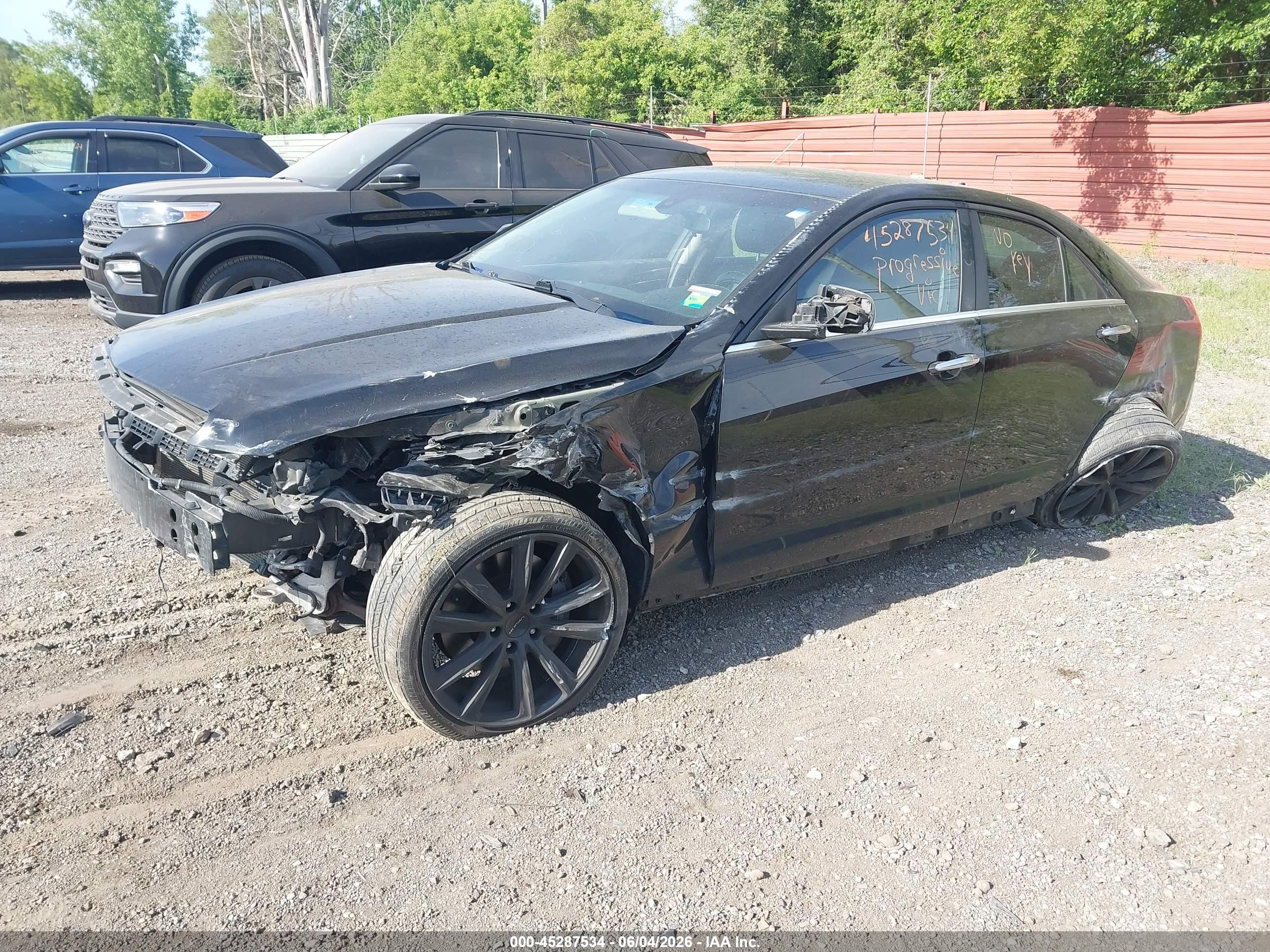 2013 Cadillac Ats Standard Black vin: 1G6AG5RX6D0153701