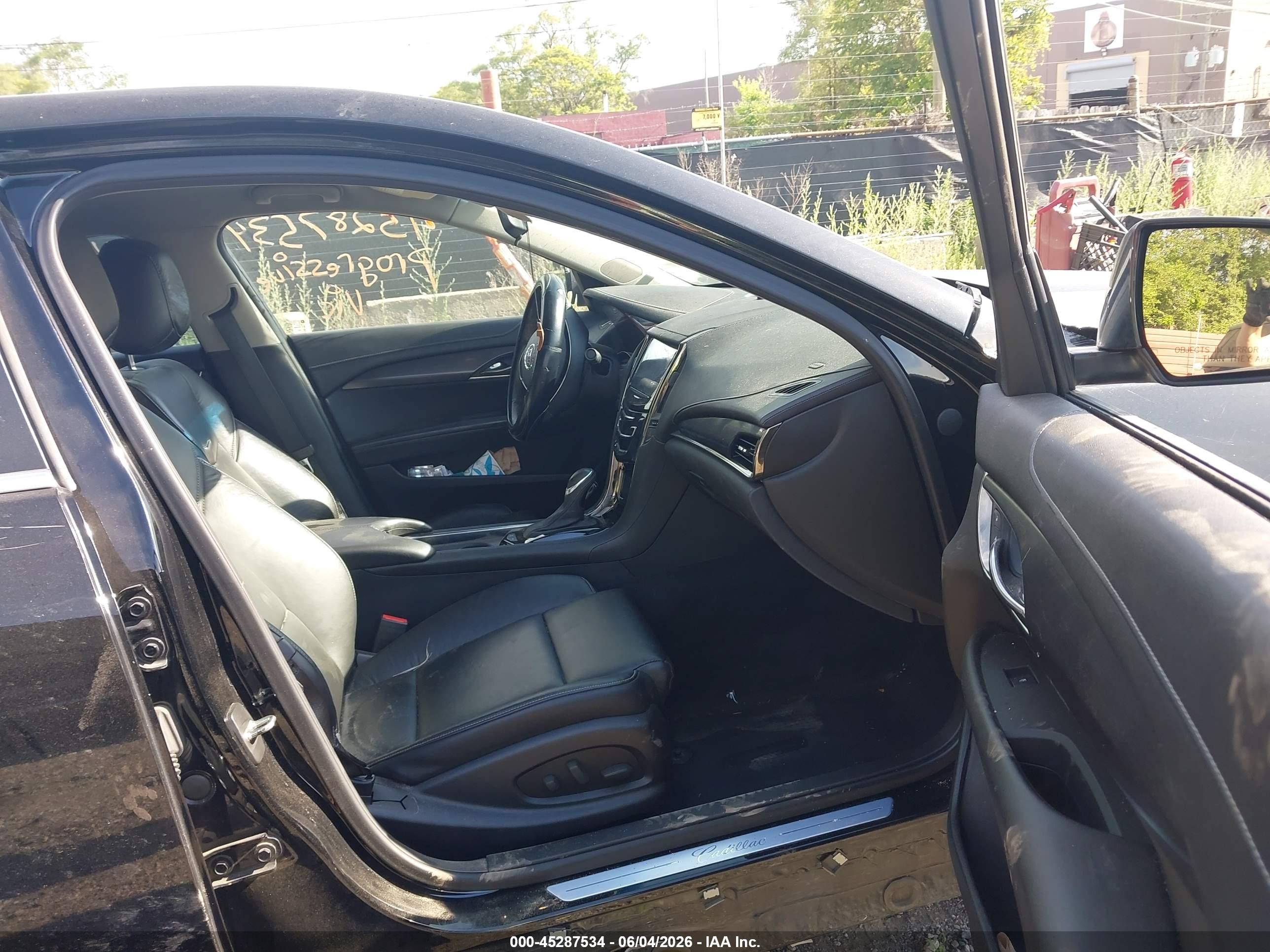2013 Cadillac Ats Standard Black vin: 1G6AG5RX6D0153701
