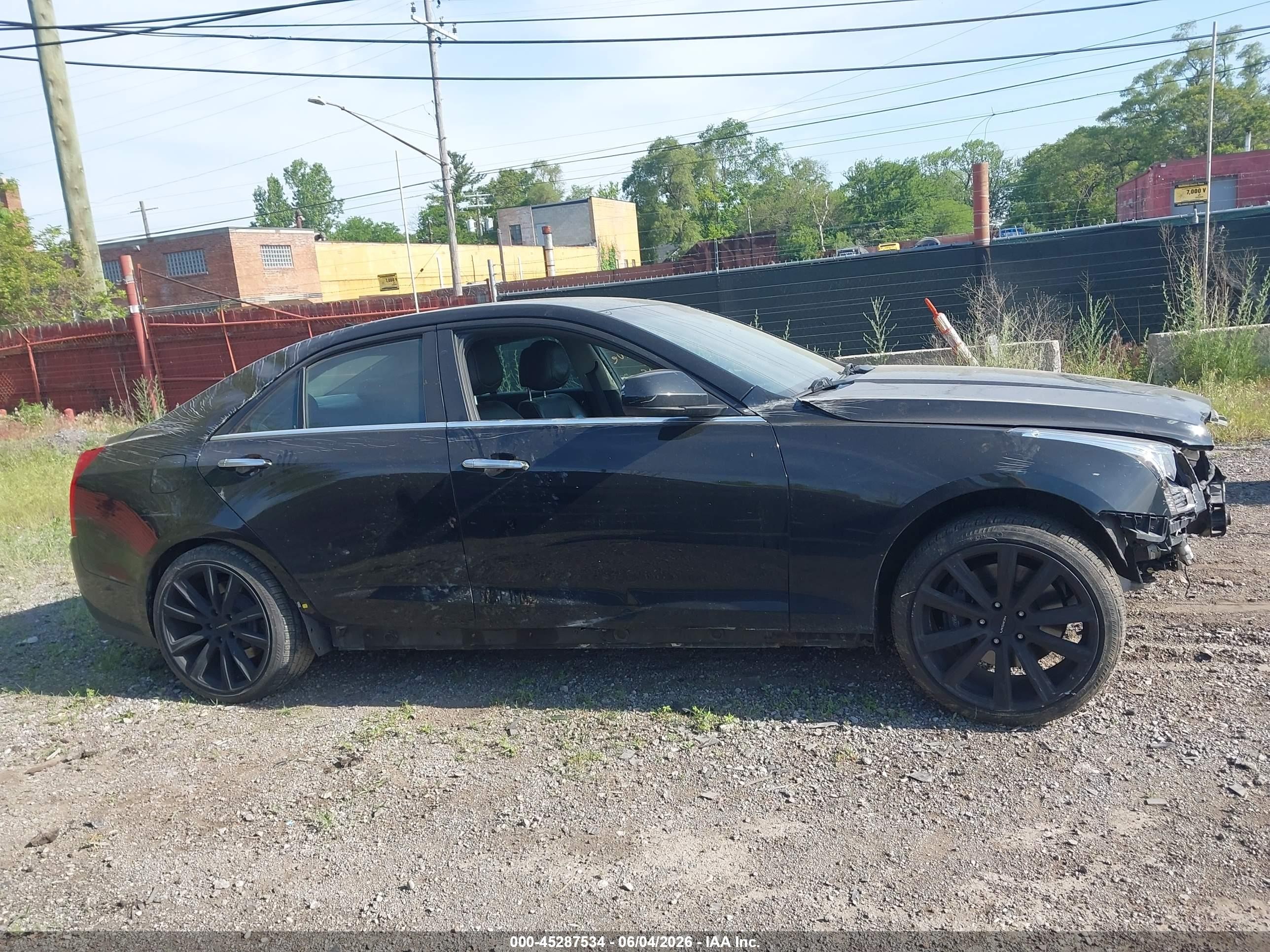 2013 Cadillac Ats Standard Black vin: 1G6AG5RX6D0153701