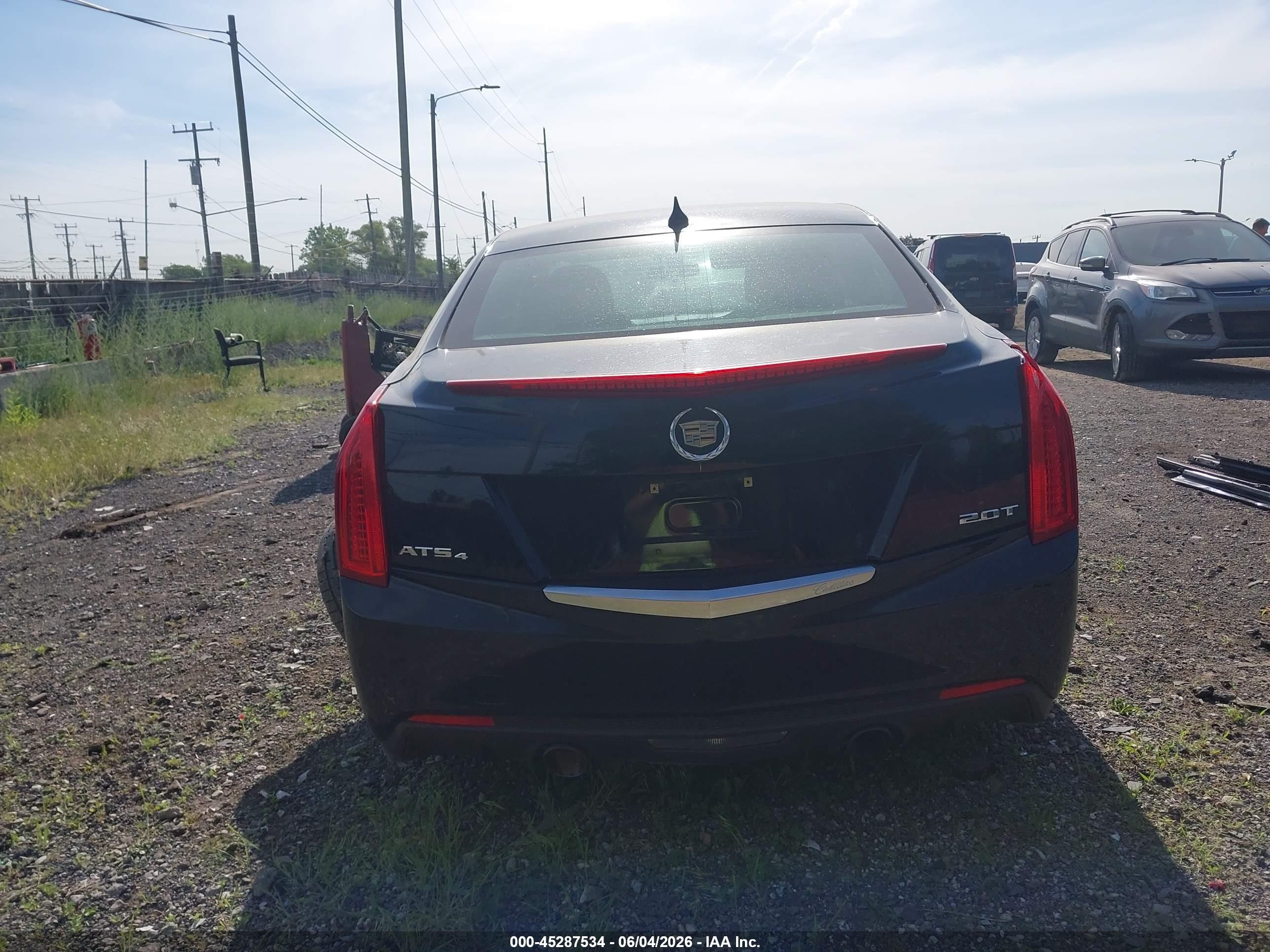 2013 Cadillac Ats Standard Black vin: 1G6AG5RX6D0153701