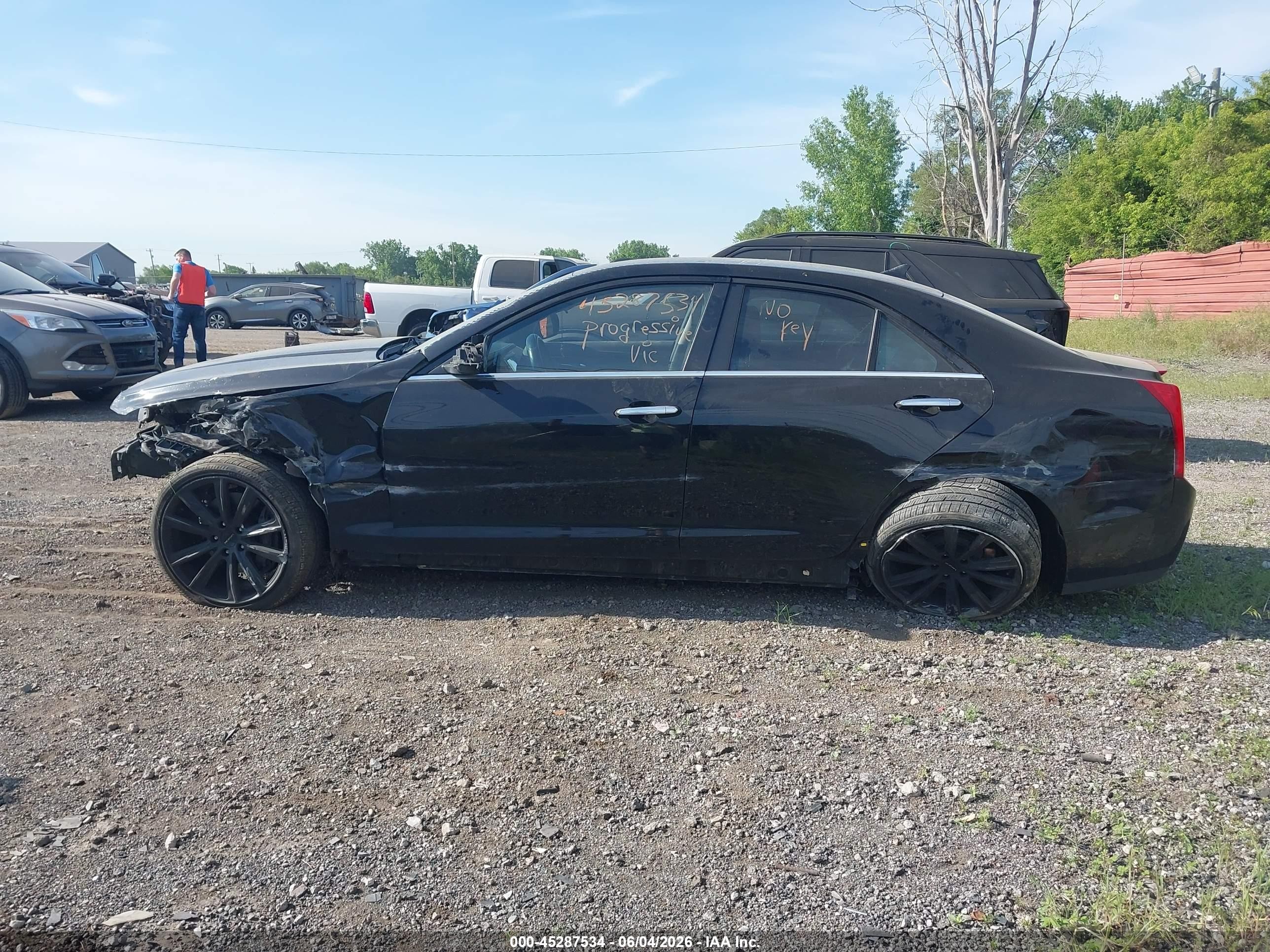 2013 Cadillac Ats Standard Black vin: 1G6AG5RX6D0153701