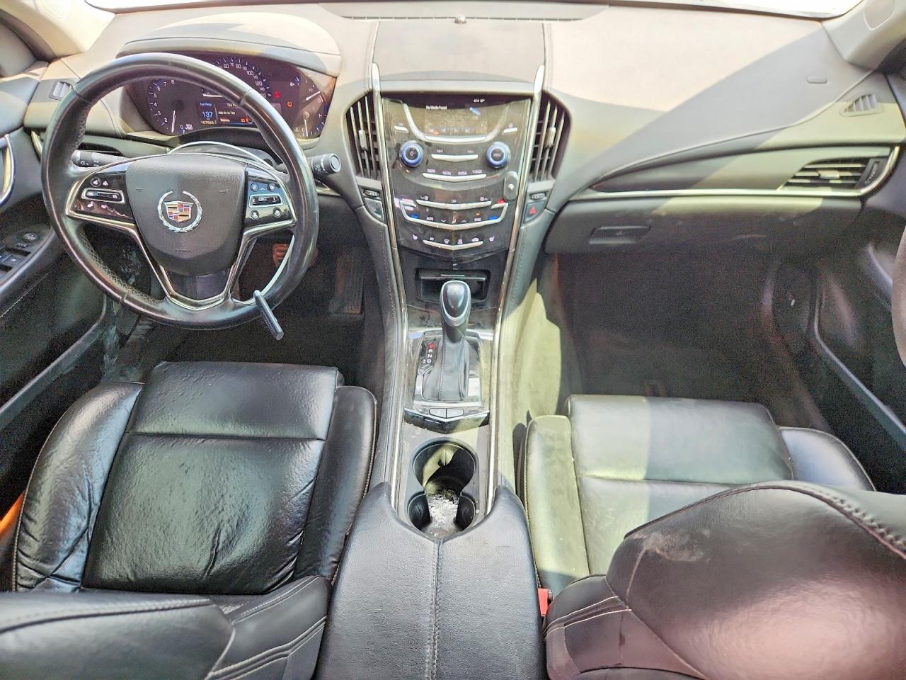 2013 Cadillac Ats White vin: 1G6AG5RX6D0153892