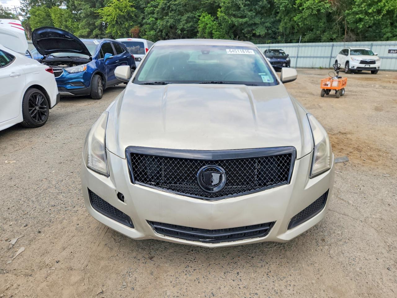 2013 Cadillac Ats Gold vin: 1G6AG5RX6D0169039