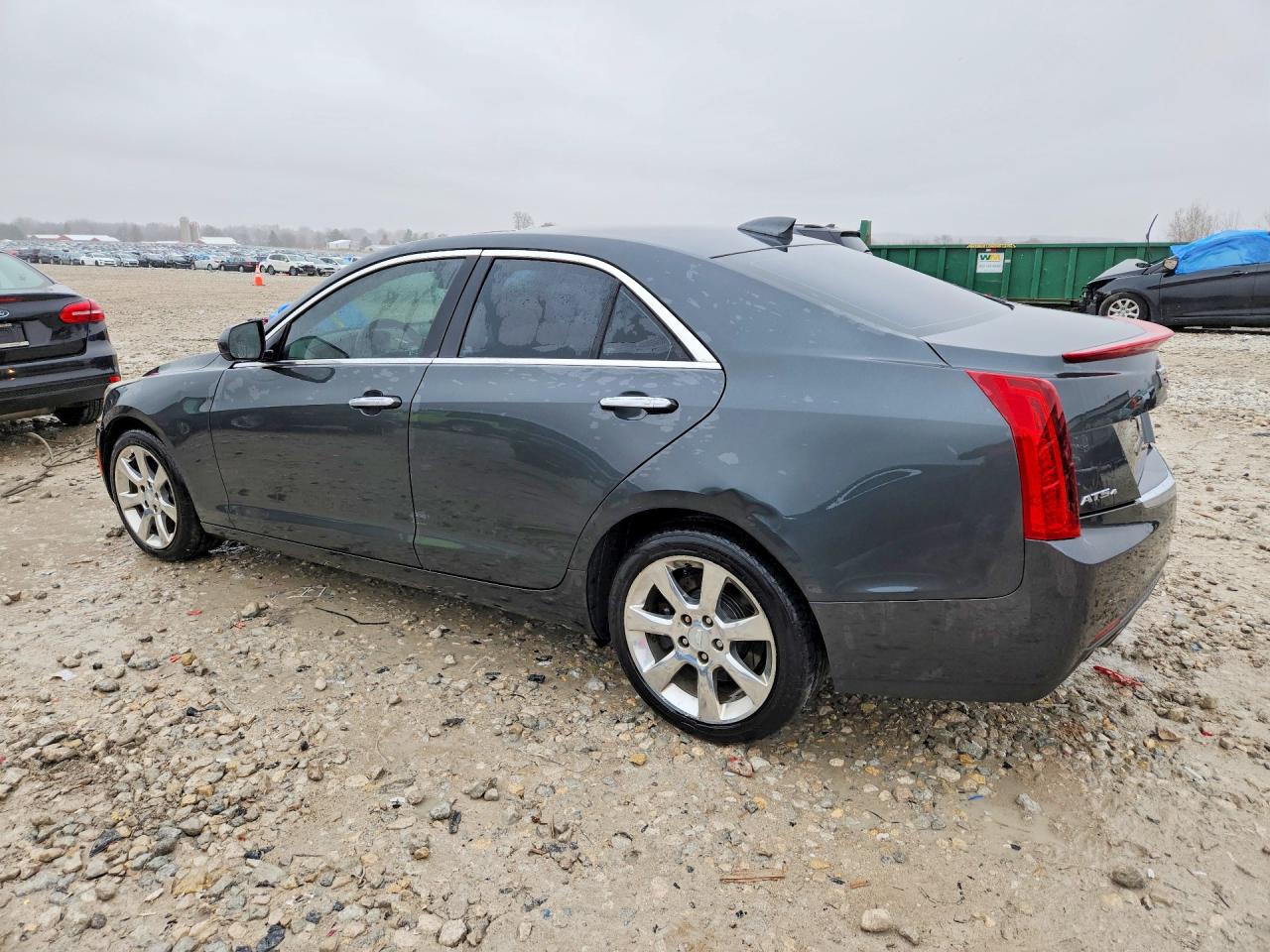 2015 Cadillac Ats Charcoal vin: 1G6AG5RX6F0132933