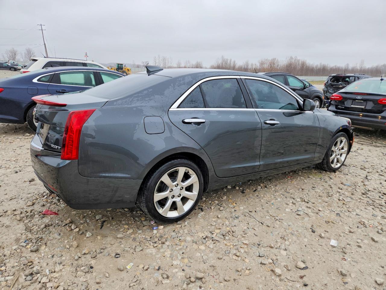2015 Cadillac Ats Charcoal vin: 1G6AG5RX6F0132933