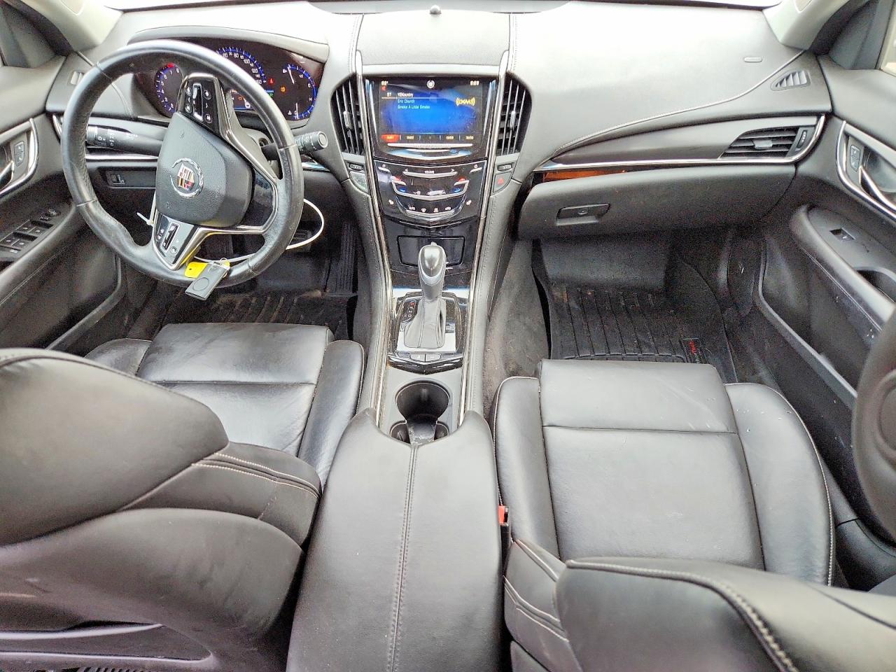 2014 Cadillac Ats Silver vin: 1G6AG5RX7E0100944