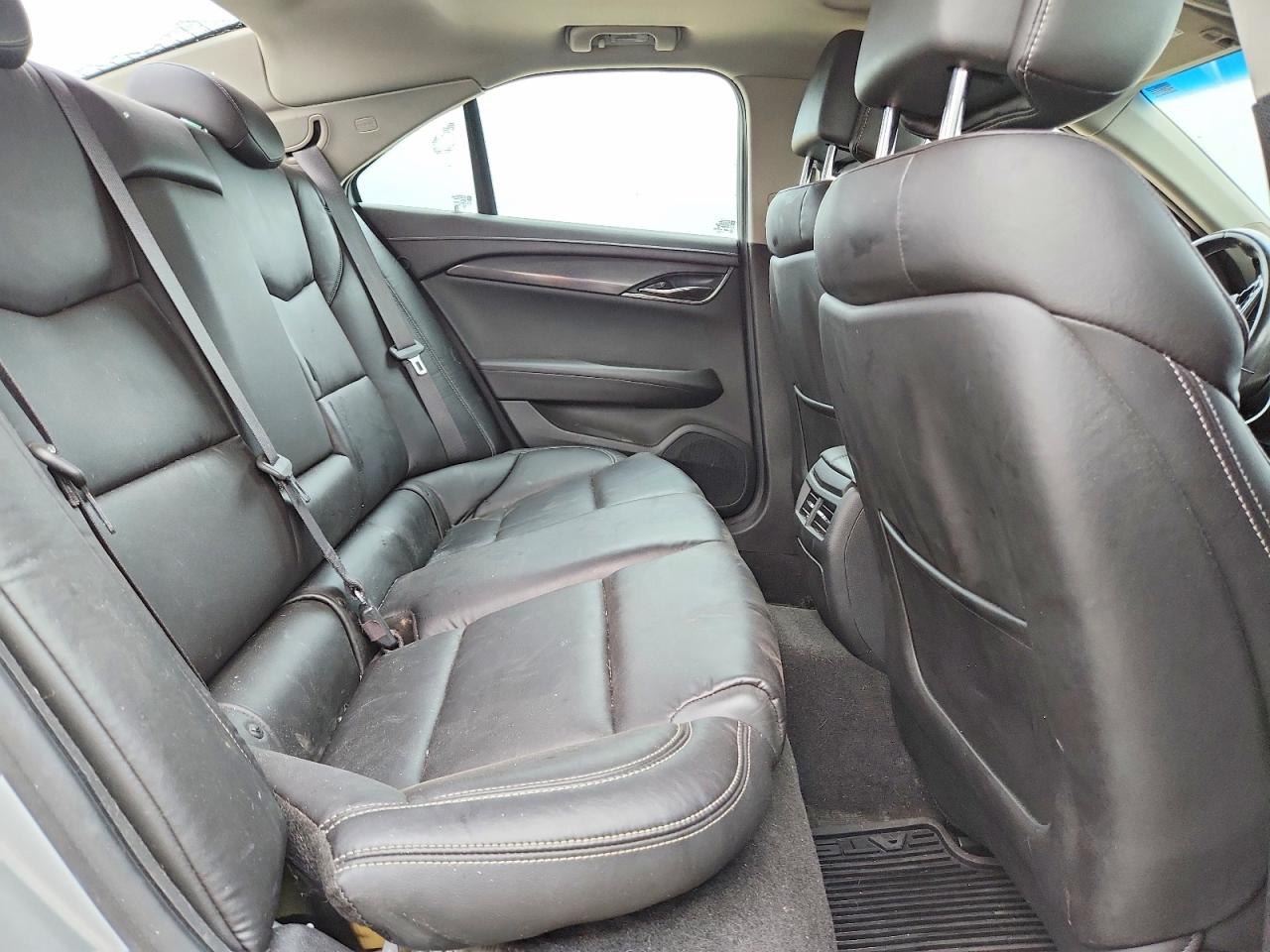 2014 Cadillac Ats Silver vin: 1G6AG5RX7E0100944