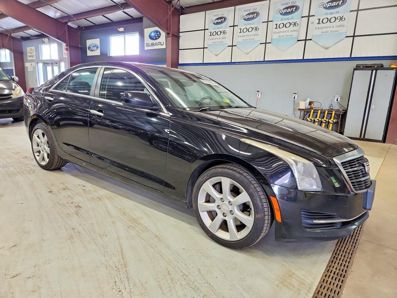 2015 Cadillac Ats Black vin: 1G6AG5RX7F0130754