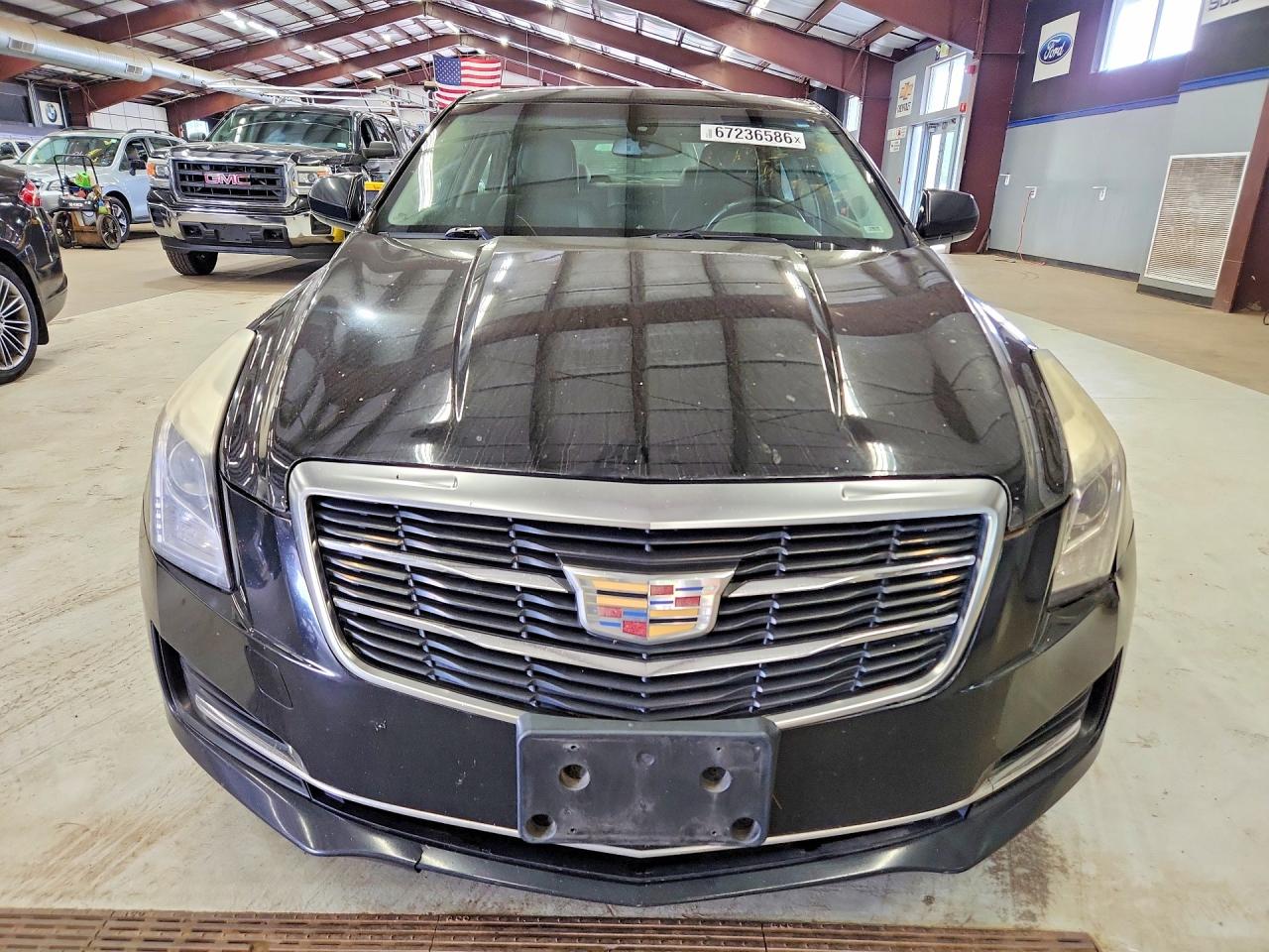 2015 Cadillac Ats Black vin: 1G6AG5RX7F0130754