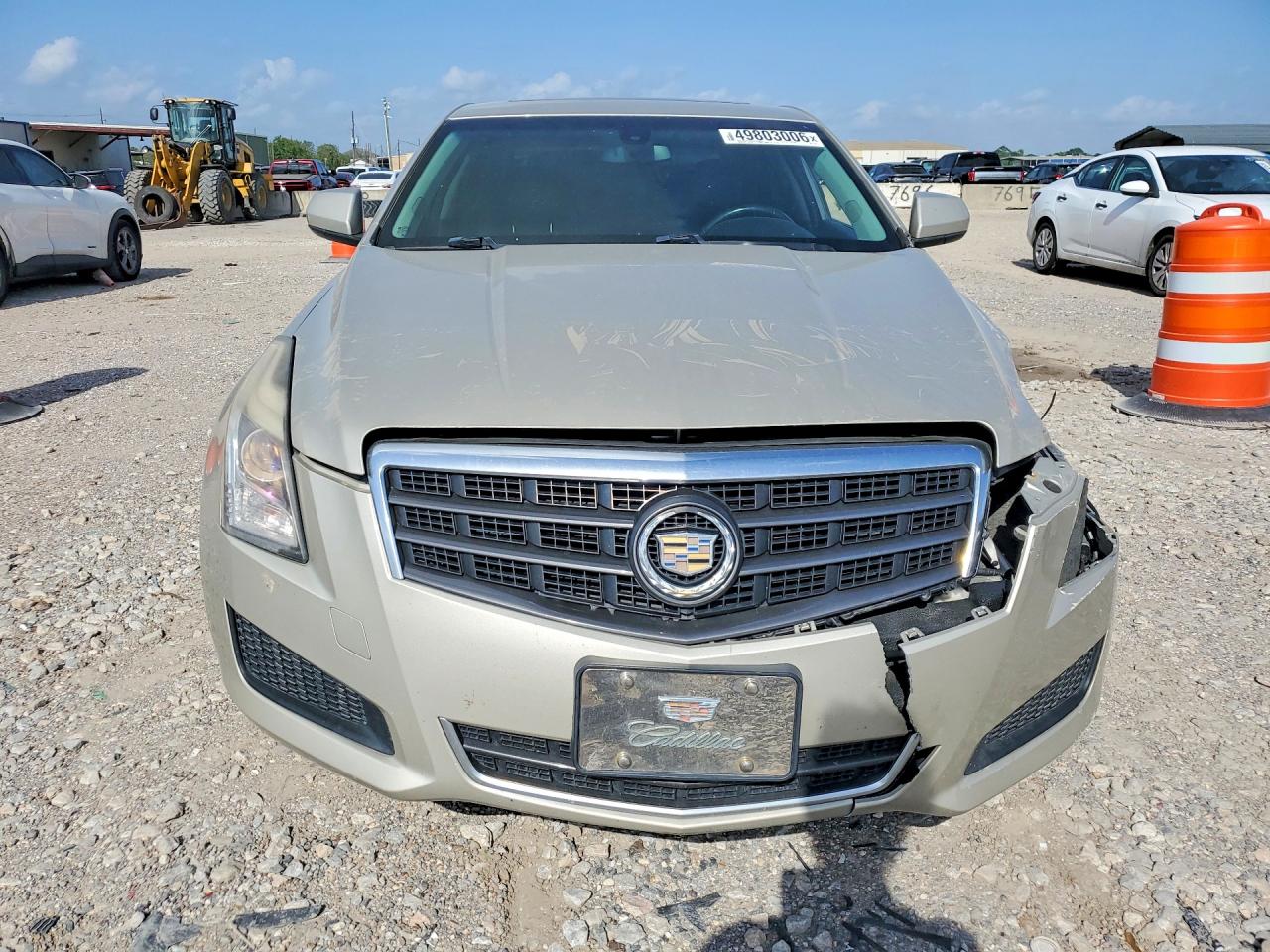 2014 Cadillac Ats Серебряный vin: 1G6AG5RX8E0118997