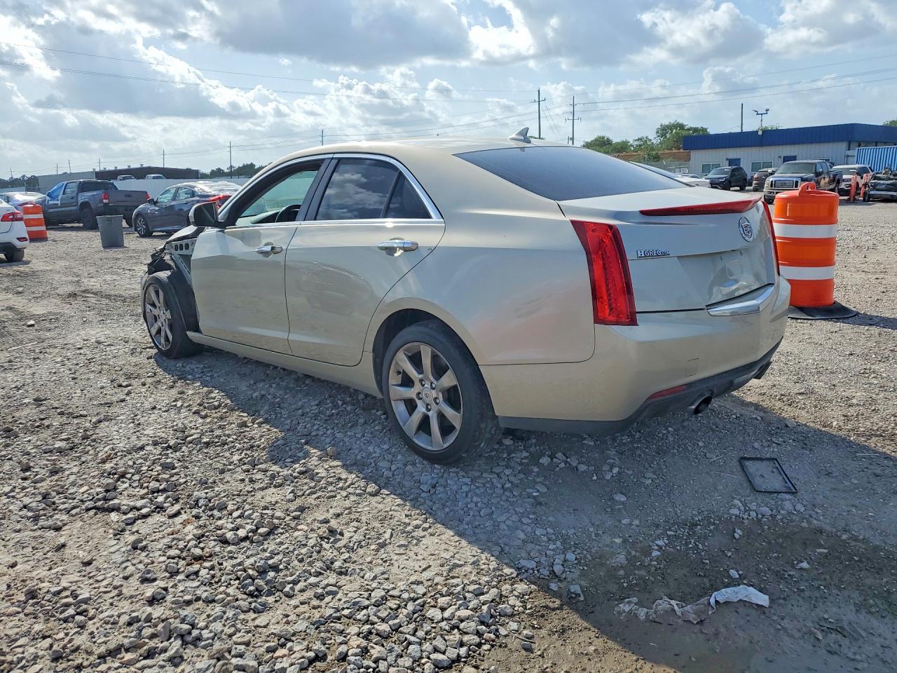 2014 Cadillac Ats Серебряный vin: 1G6AG5RX8E0118997