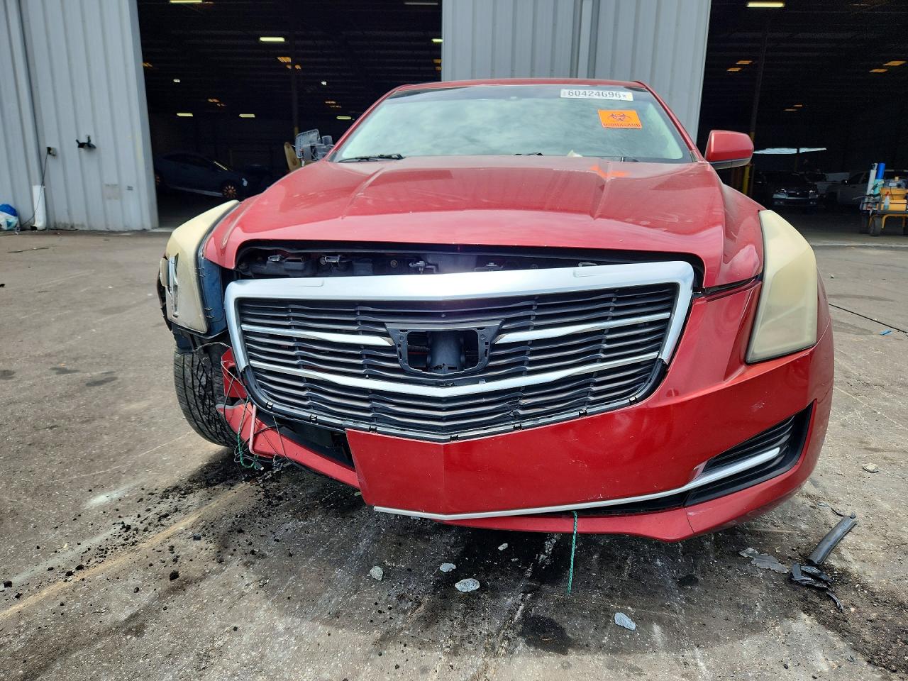 2015 Cadillac Ats Red vin: 1G6AG5RX8F0131377
