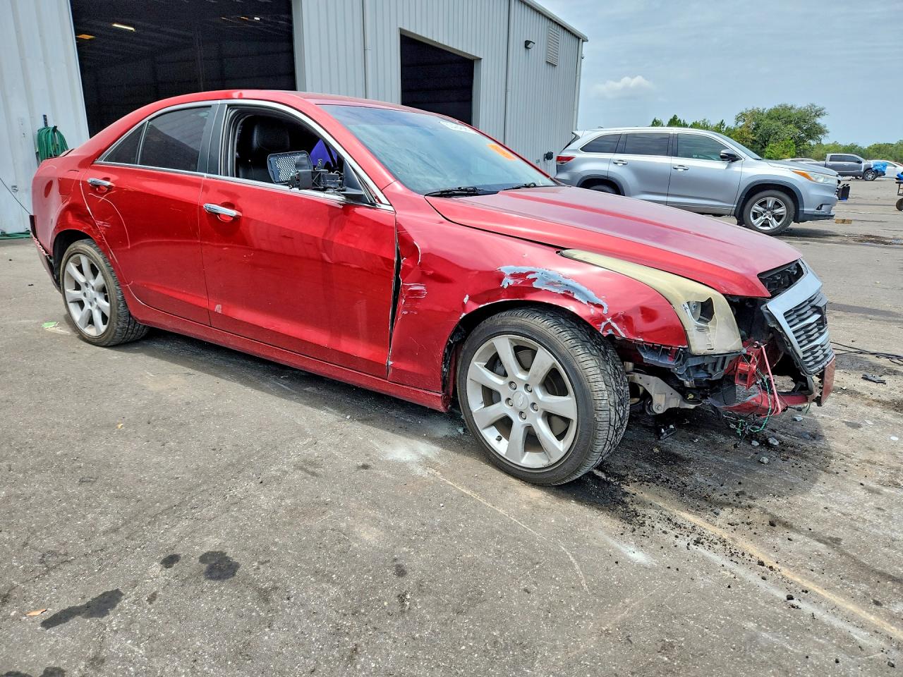 2015 Cadillac Ats Red vin: 1G6AG5RX8F0131377