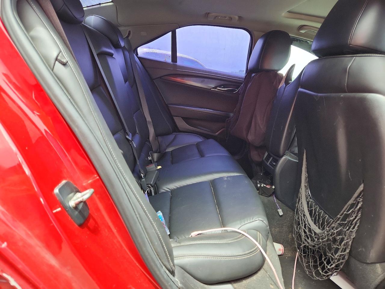 2015 Cadillac Ats Red vin: 1G6AG5RX8F0131377
