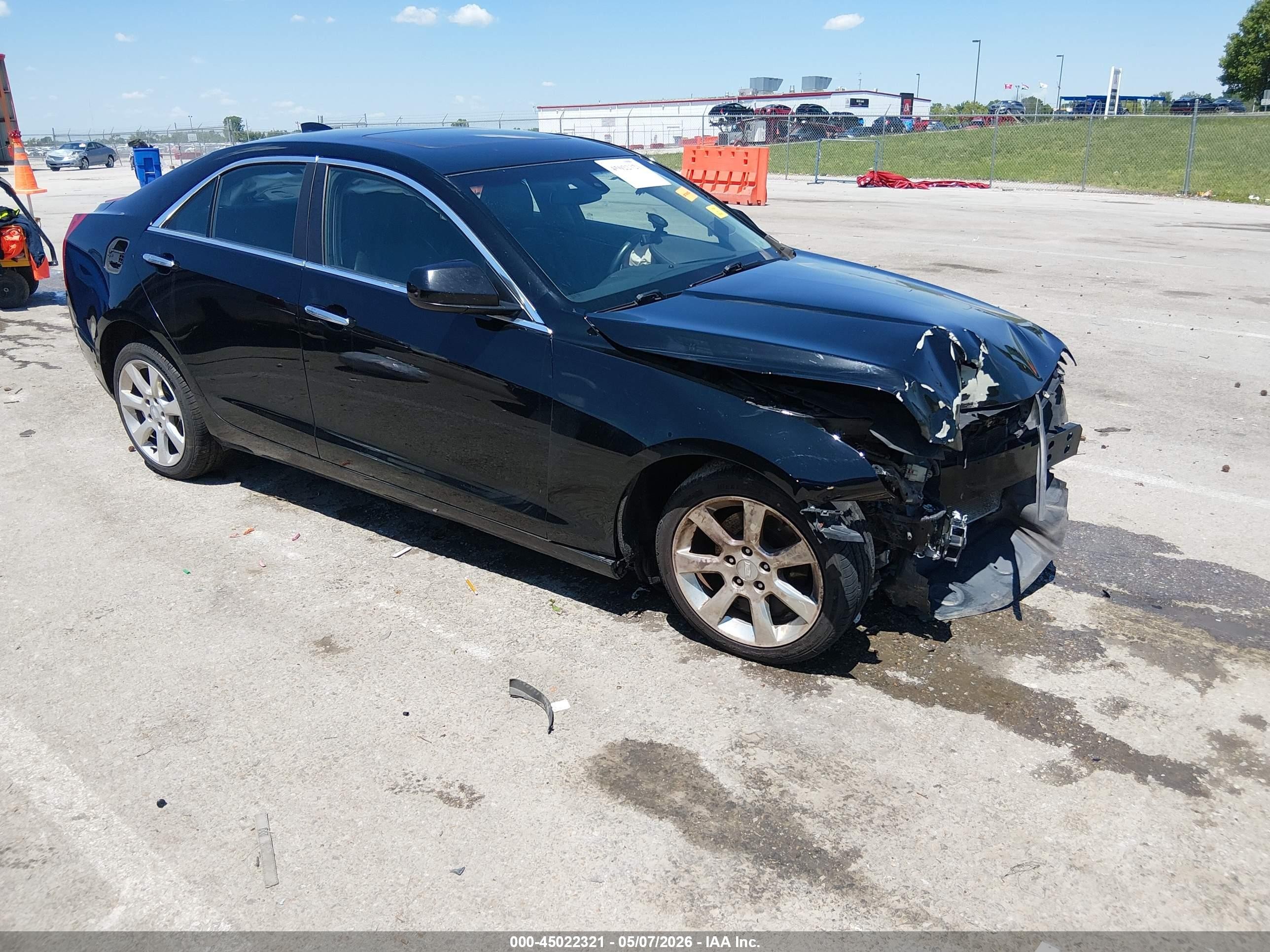 2015 Cadillac Ats Standard Black vin: 1G6AG5RX8F0137924