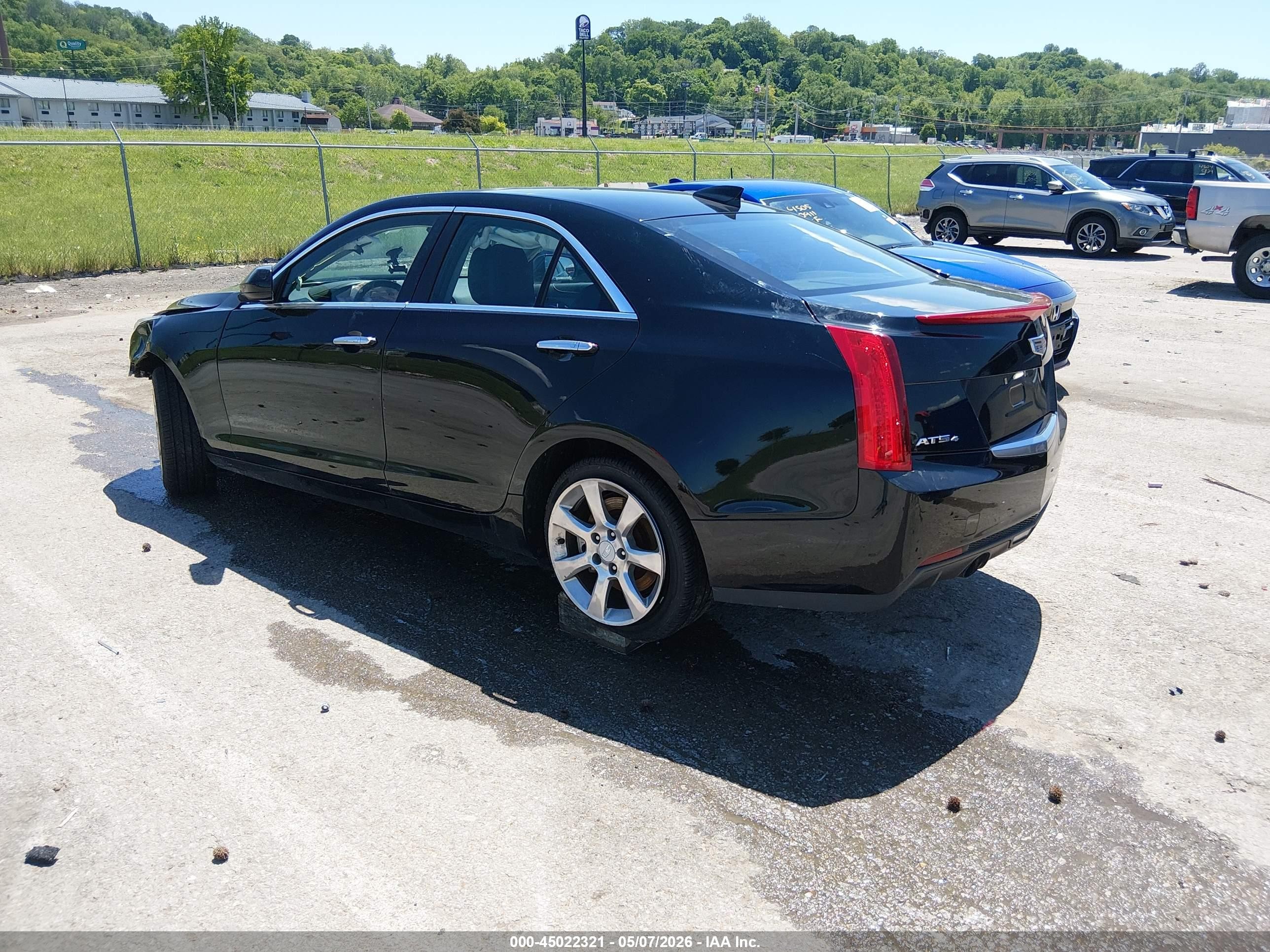 2015 Cadillac Ats Standard Black vin: 1G6AG5RX8F0137924