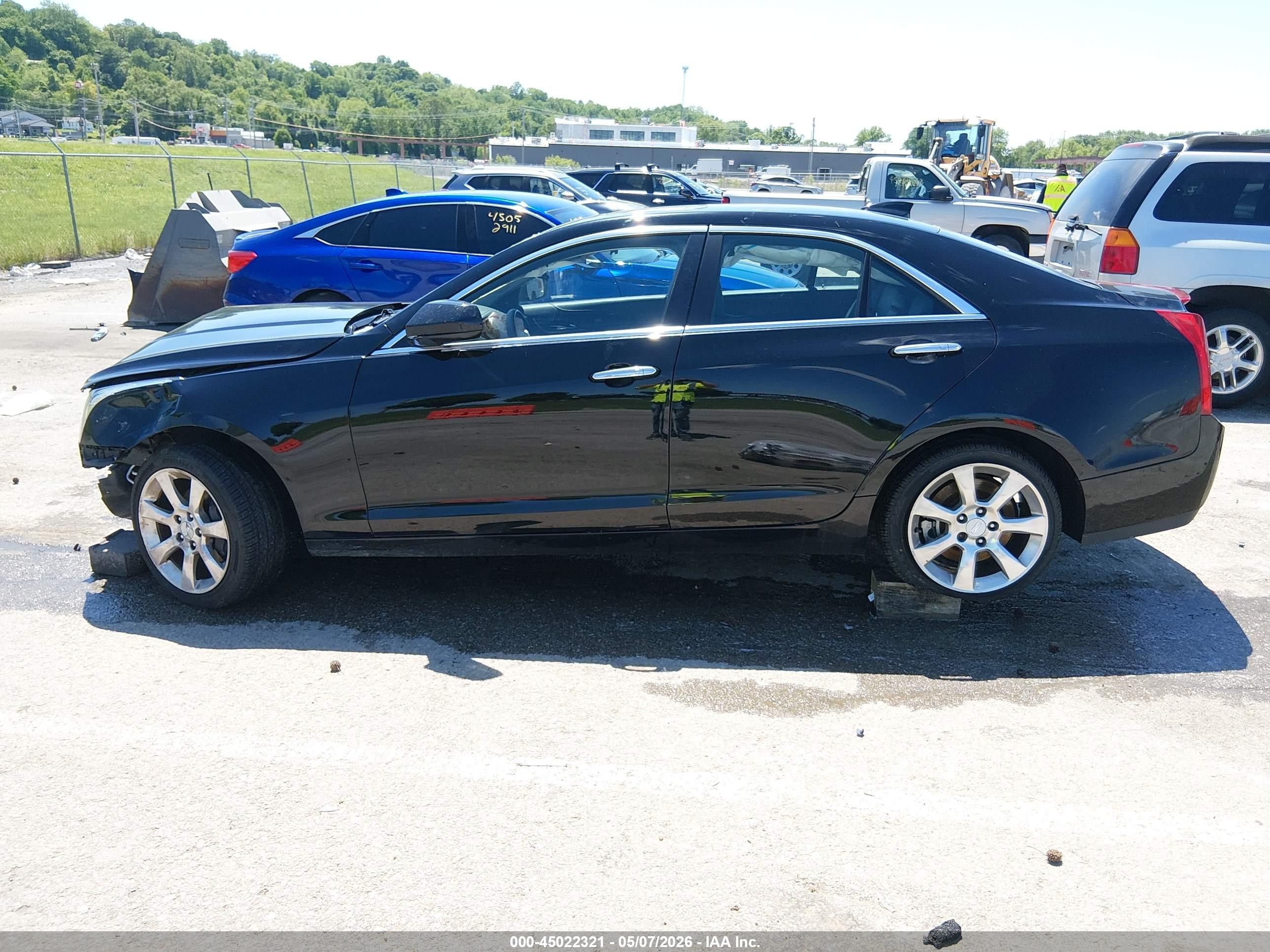 2015 Cadillac Ats Standard Black vin: 1G6AG5RX8F0137924