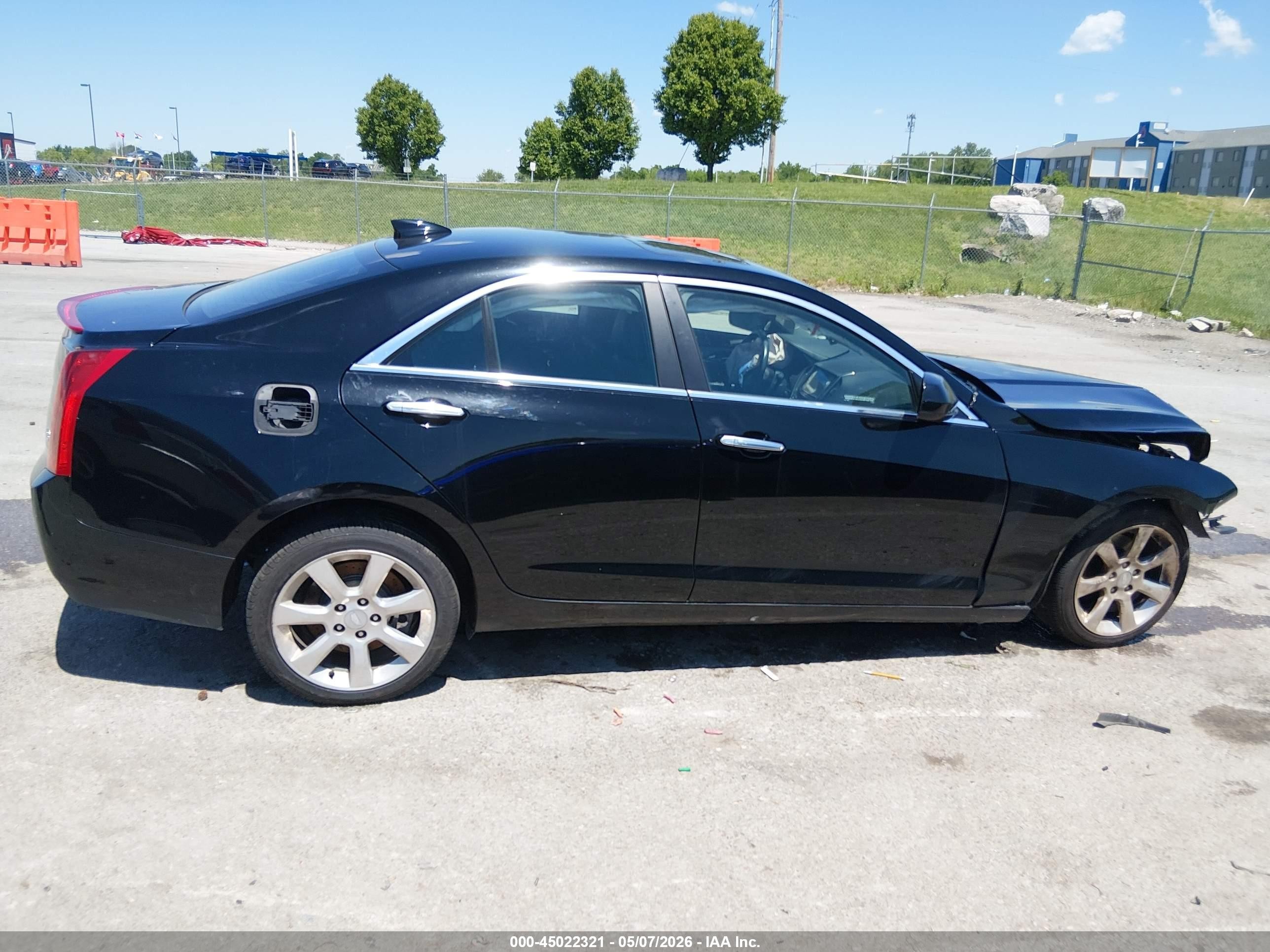 2015 Cadillac Ats Standard Black vin: 1G6AG5RX8F0137924