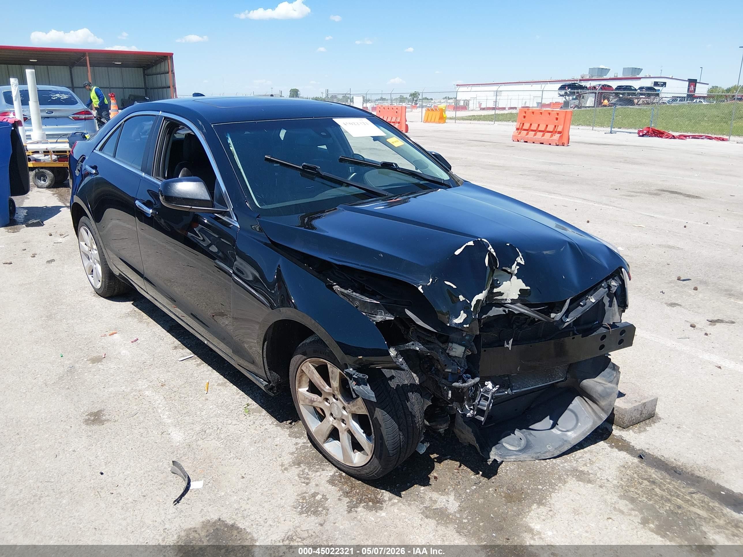 2015 Cadillac Ats Standard Black vin: 1G6AG5RX8F0137924