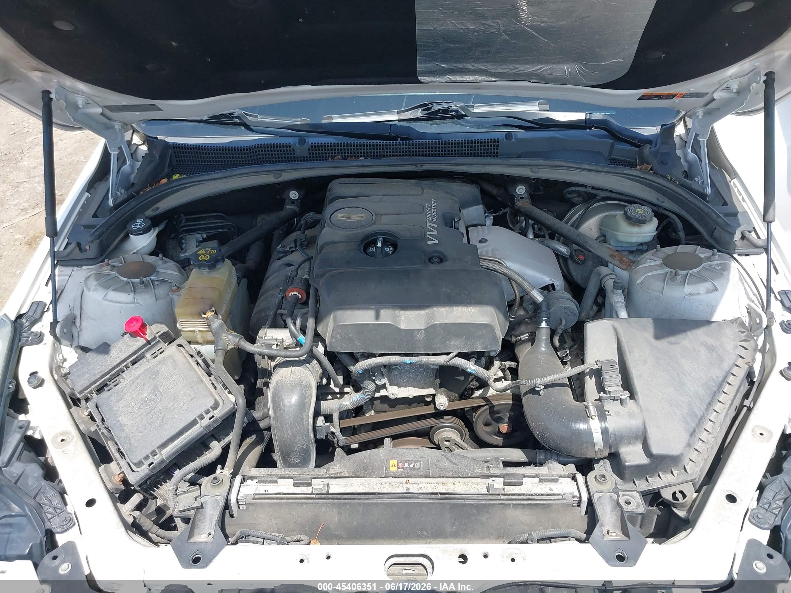 2015 Cadillac Ats Standard White vin: 1G6AG5RX8F0143335