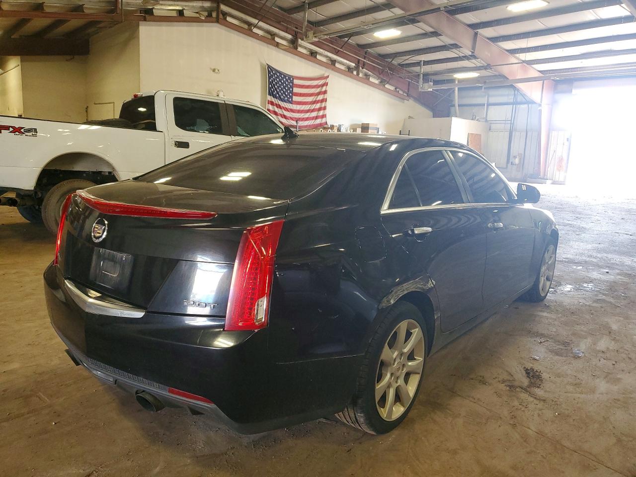 2013 Cadillac Ats Black vin: 1G6AG5RX9D0141221