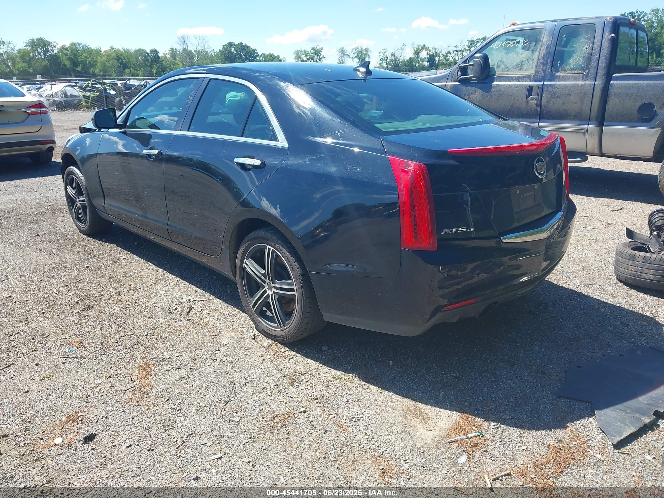 2013 Cadillac Ats Standard Черный vin: 1G6AG5RX9D0168757
