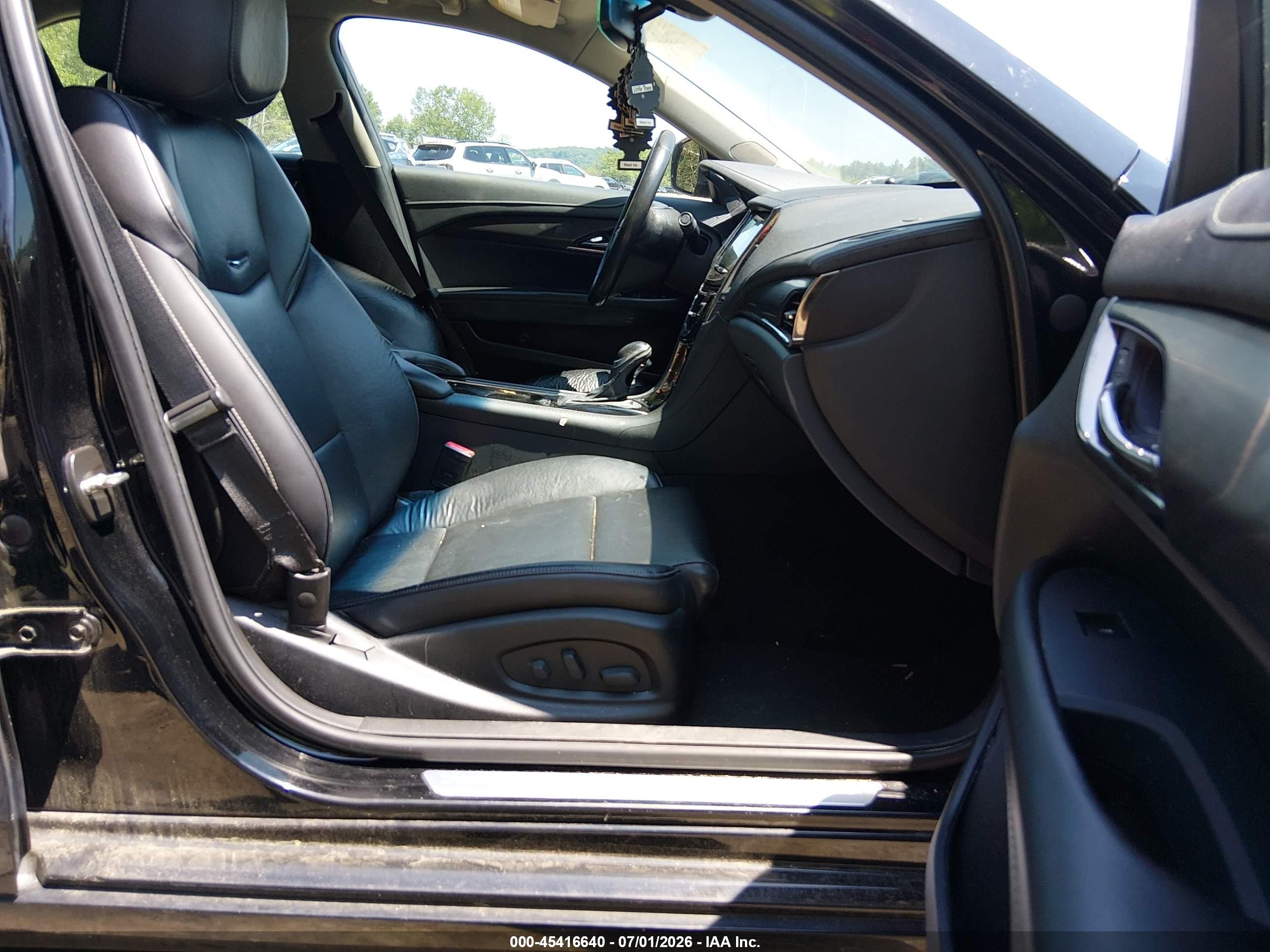 2014 Cadillac Ats Standard Black vin: 1G6AG5RX9E0145772