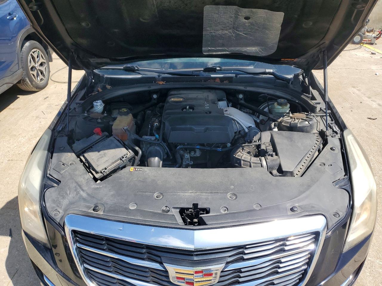 2015 Cadillac Ats Black vin: 1G6AG5RX9F0106973