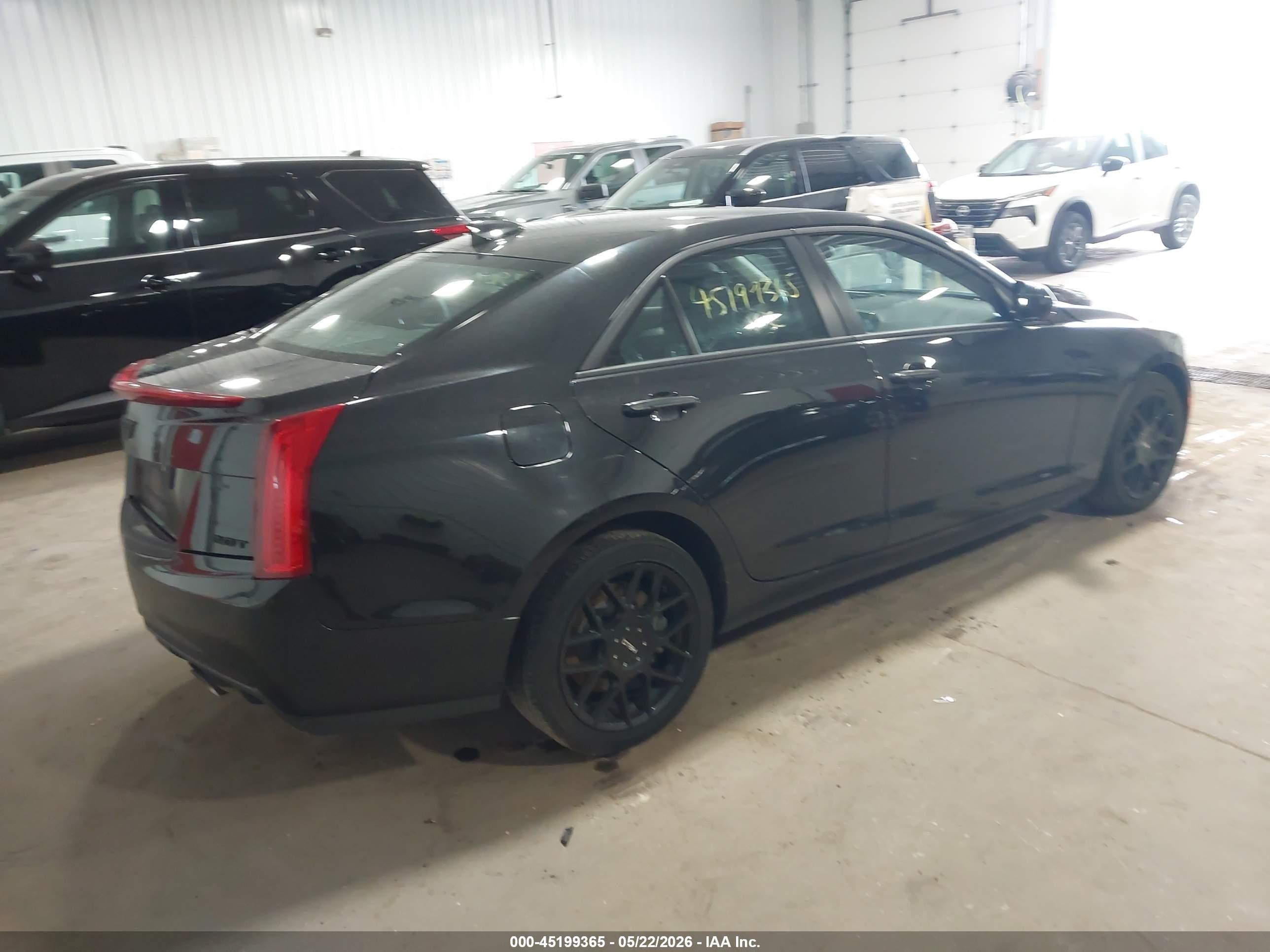 2015 Cadillac Ats Standard Черный vin: 1G6AG5RX9F0130139
