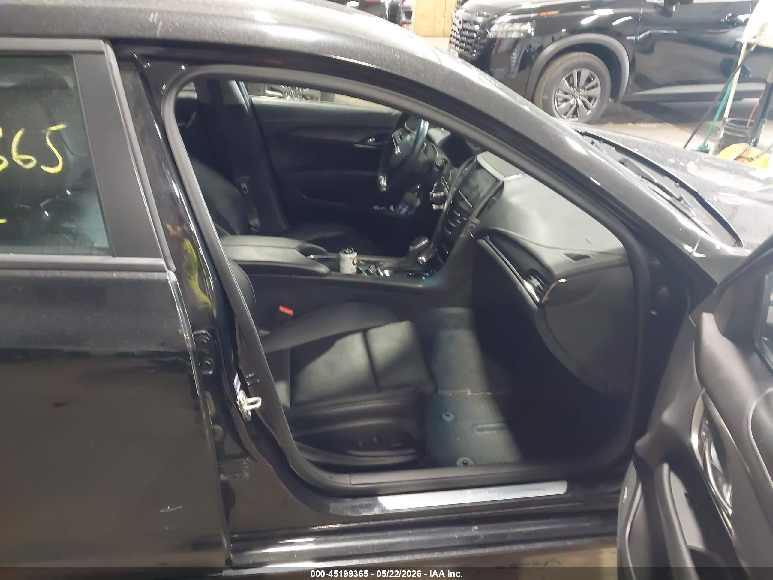 2015 Cadillac Ats Standard Черный vin: 1G6AG5RX9F0130139
