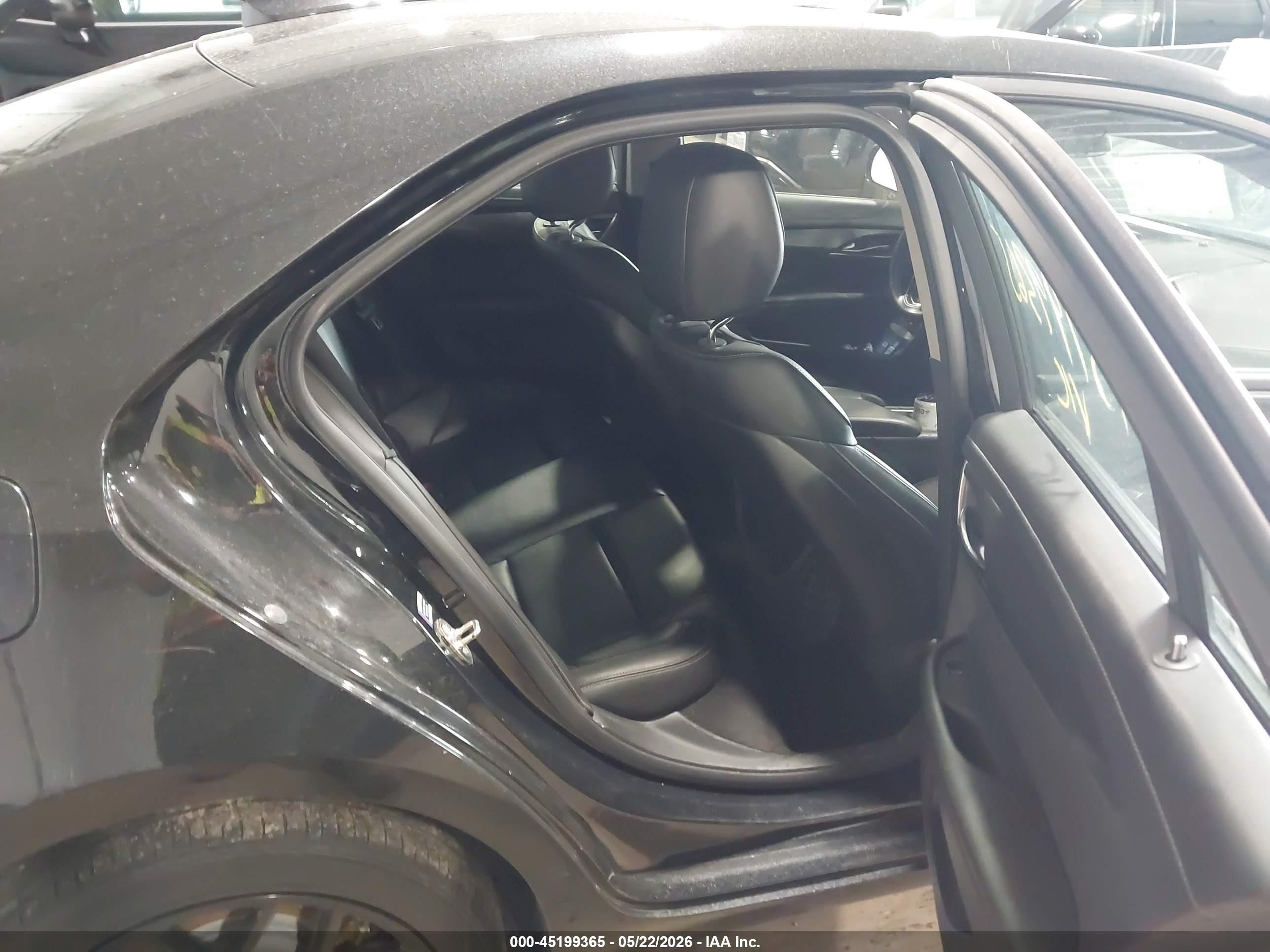 2015 Cadillac Ats Standard Черный vin: 1G6AG5RX9F0130139