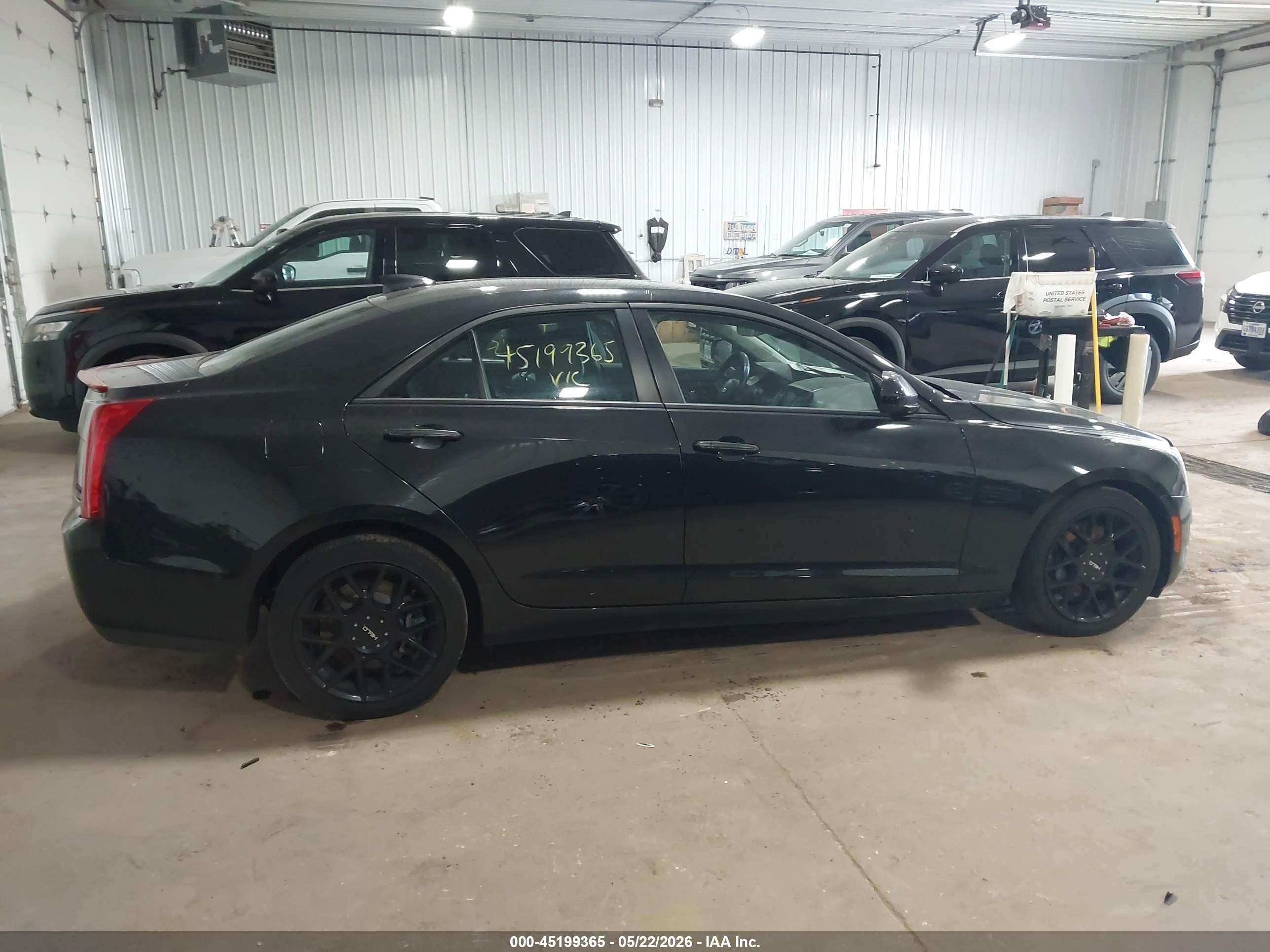 2015 Cadillac Ats Standard Черный vin: 1G6AG5RX9F0130139