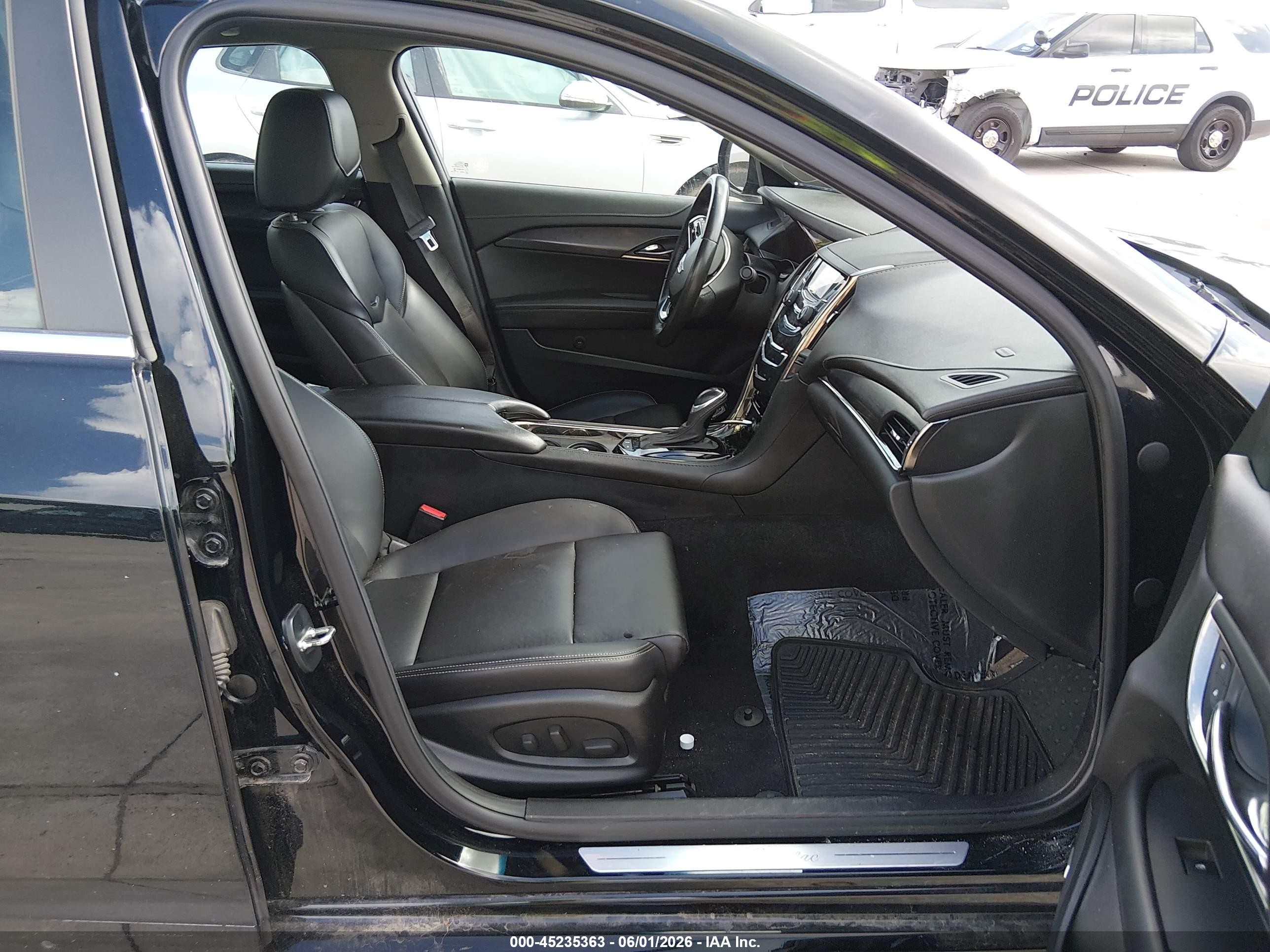 2015 Cadillac Ats Standard Black vin: 1G6AG5RX9F0130822