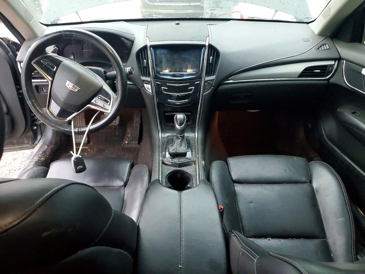 2015 Cadillac Ats Luxury Black vin: 1G6AH1R34F0138717