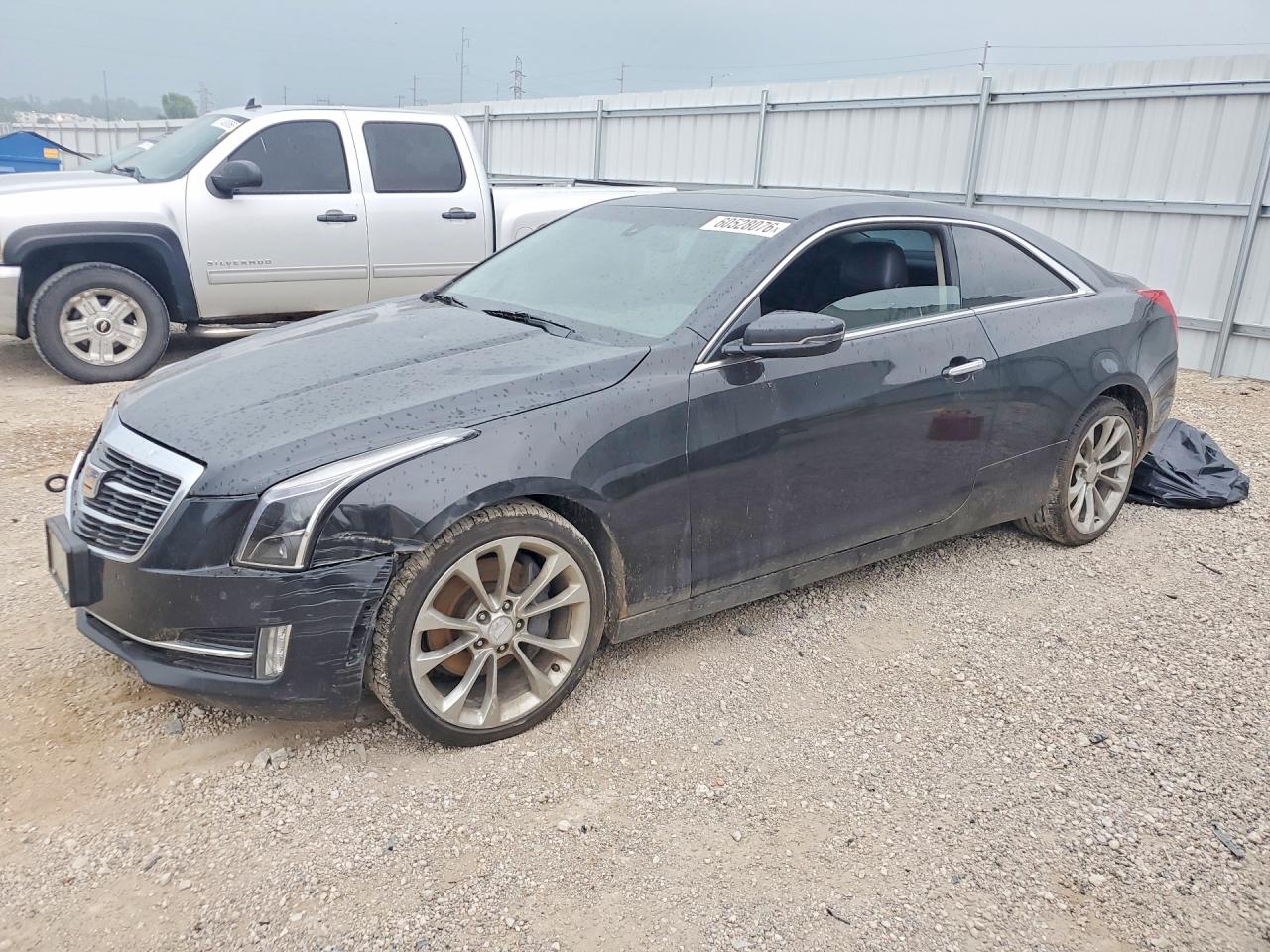 2015 Cadillac Ats Luxury Black vin: 1G6AH1R34F0138717