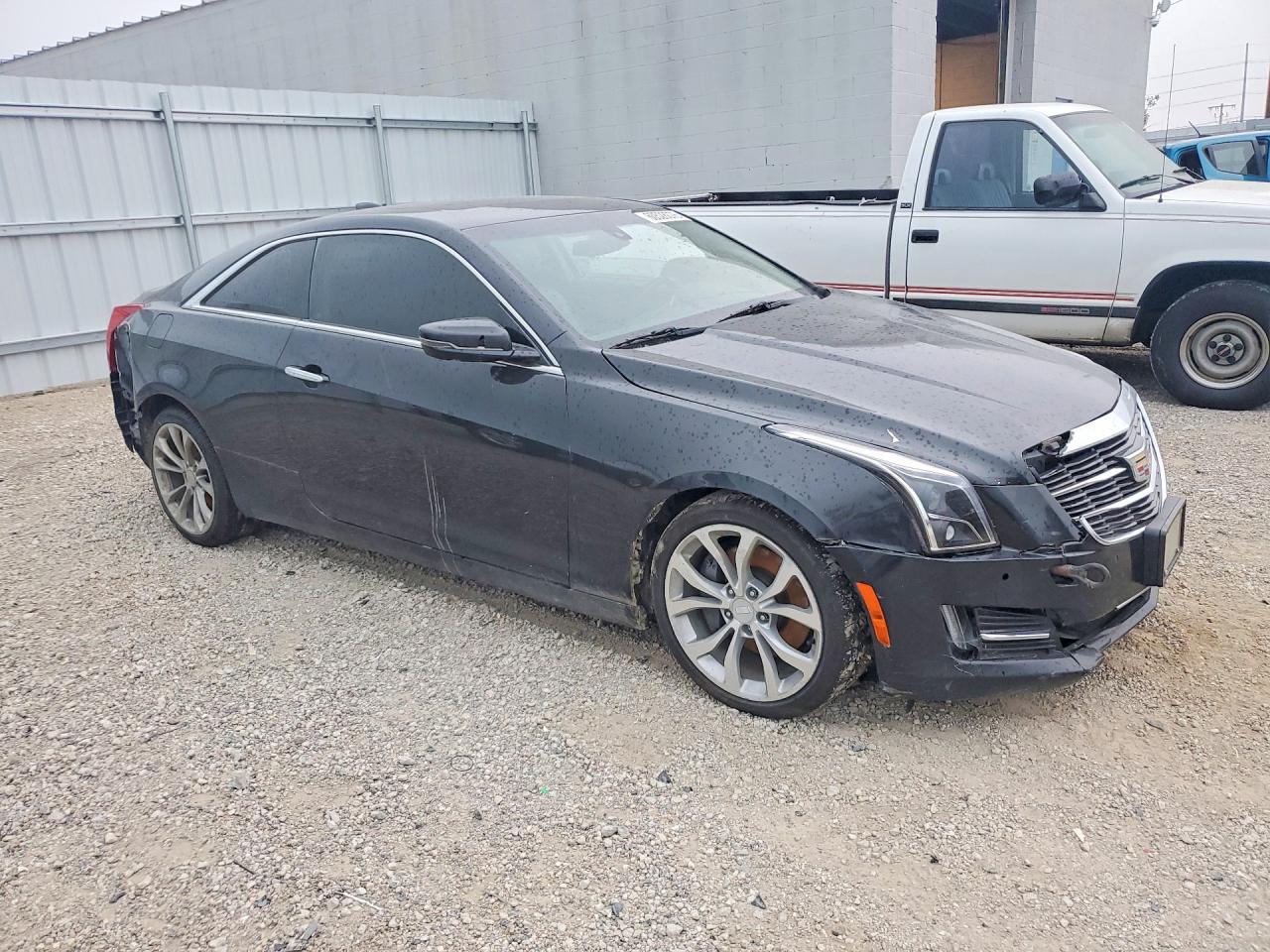 2015 Cadillac Ats Luxury Black vin: 1G6AH1R34F0138717