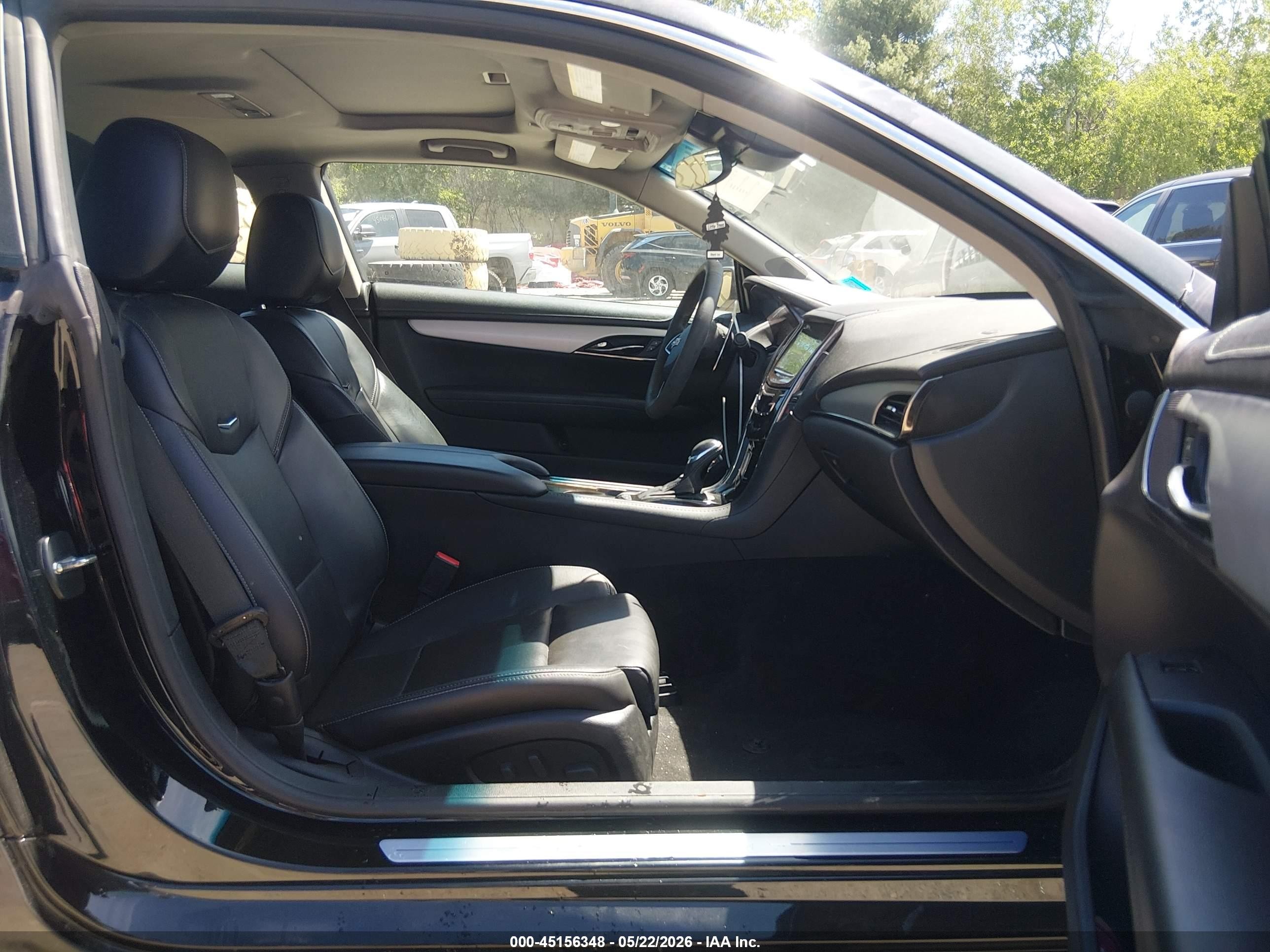 2015 Cadillac Ats Luxury Black vin: 1G6AH1RX4F0126294
