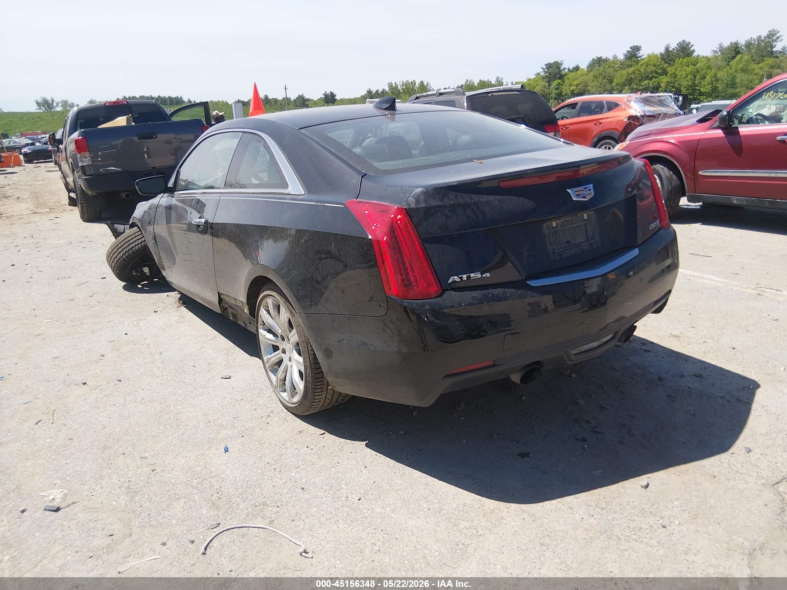 2015 Cadillac Ats Luxury Black vin: 1G6AH1RX4F0126294