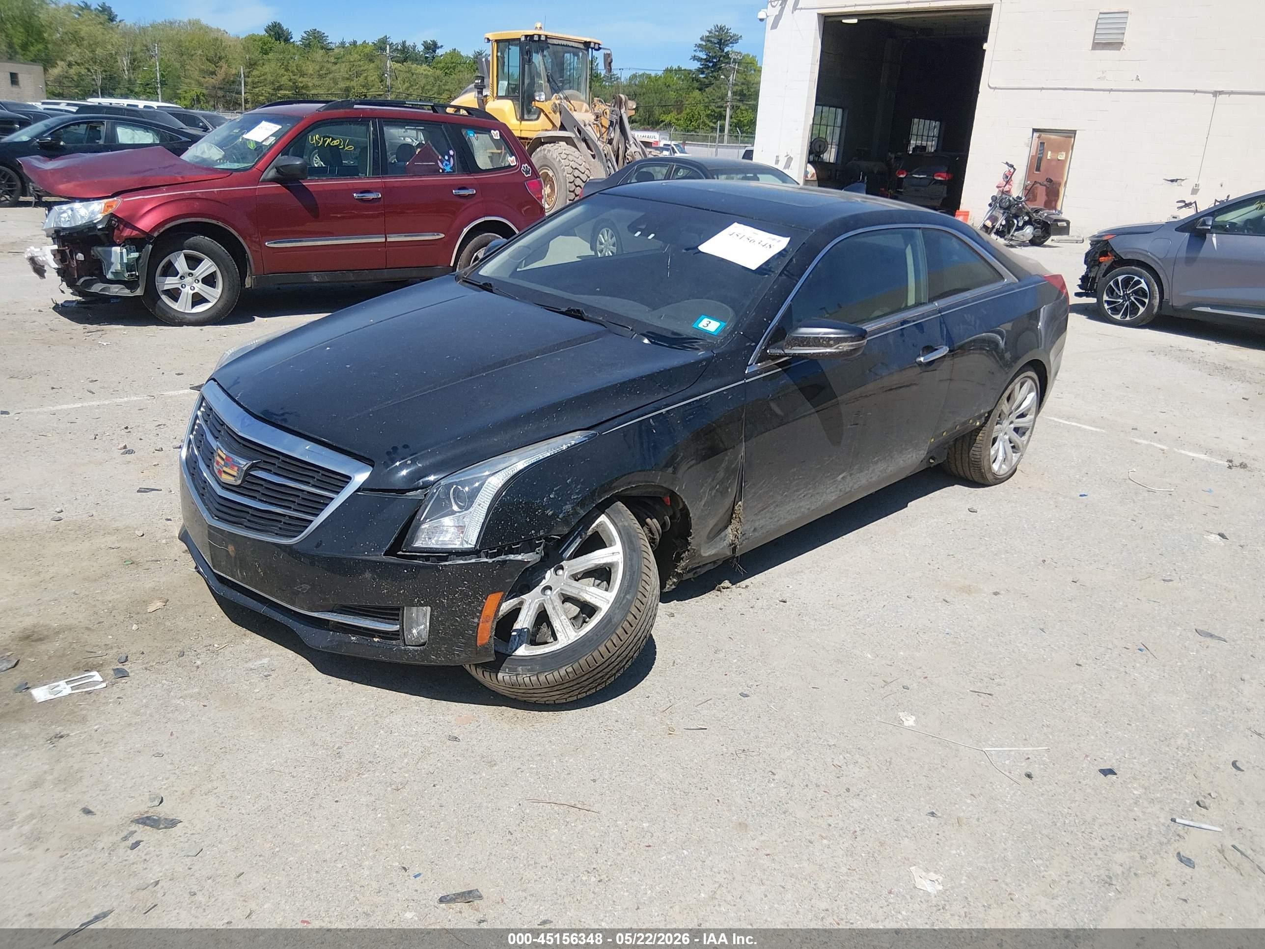 2015 Cadillac Ats Luxury Black vin: 1G6AH1RX4F0126294