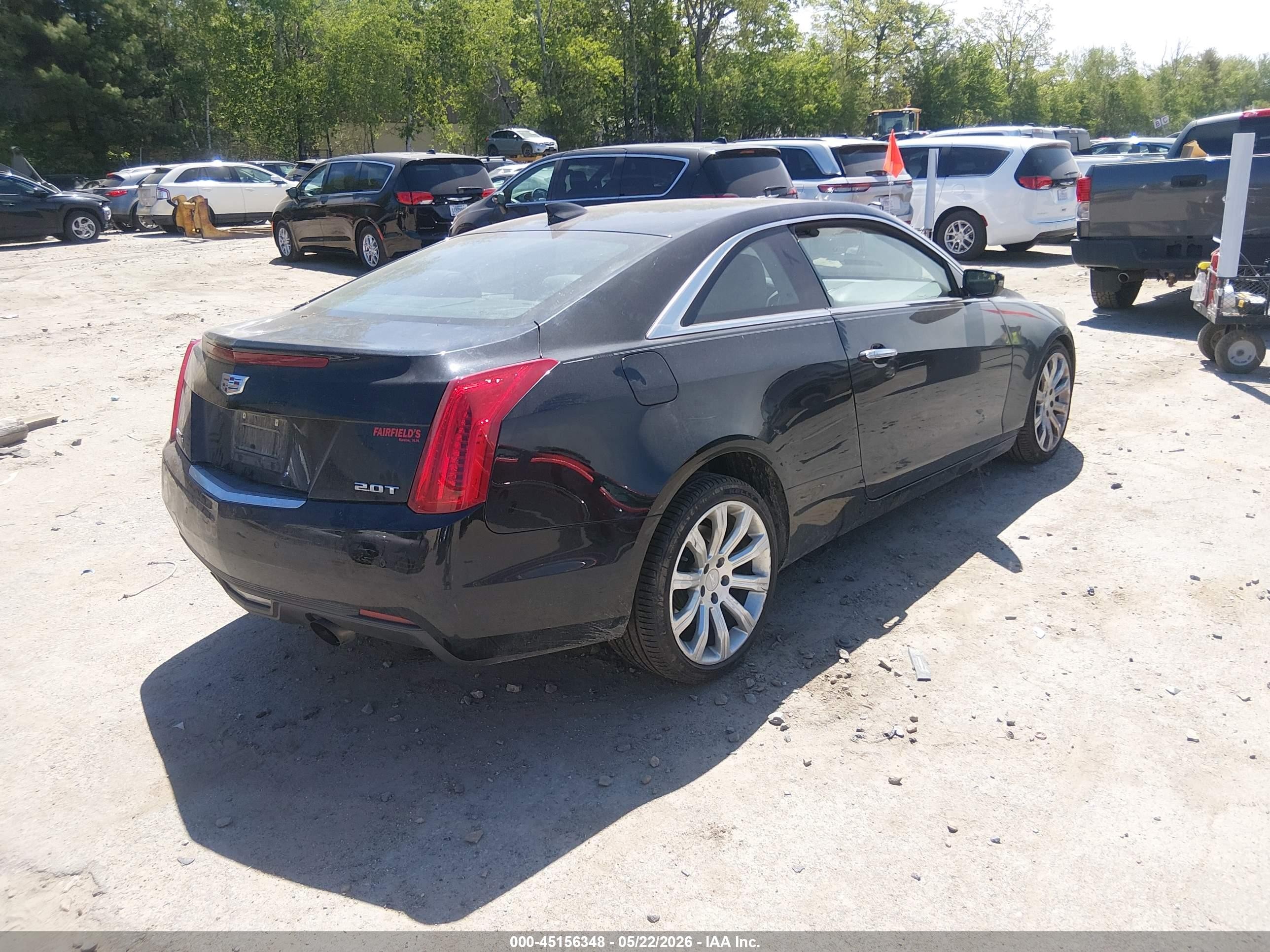 2015 Cadillac Ats Luxury Black vin: 1G6AH1RX4F0126294