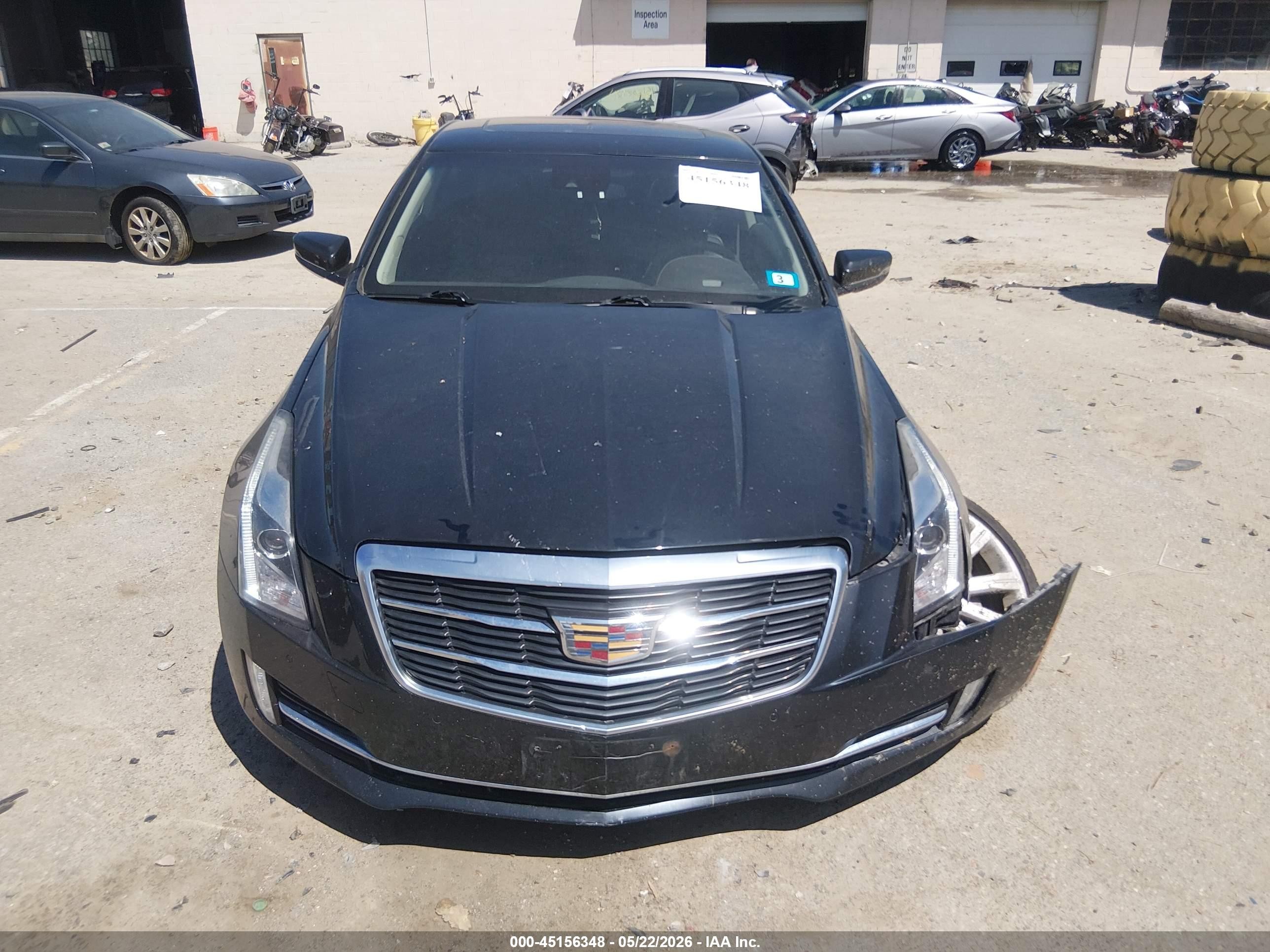 2015 Cadillac Ats Luxury Black vin: 1G6AH1RX4F0126294