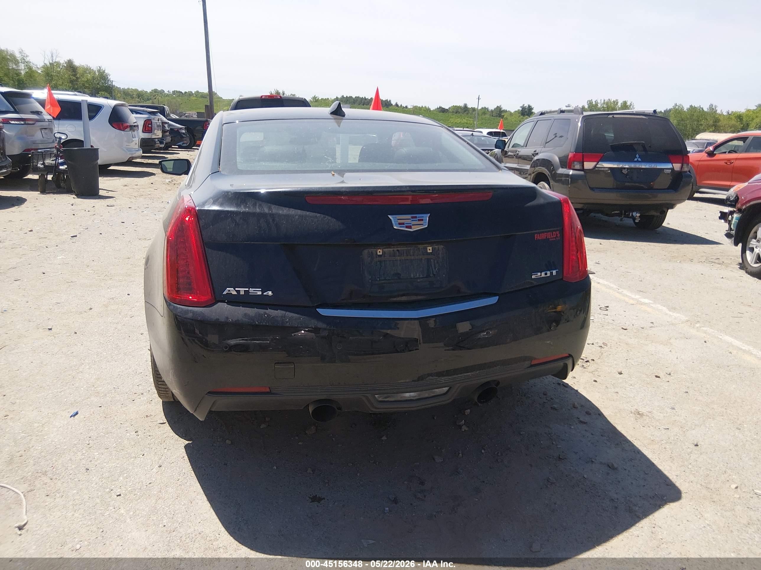 2015 Cadillac Ats Luxury Black vin: 1G6AH1RX4F0126294