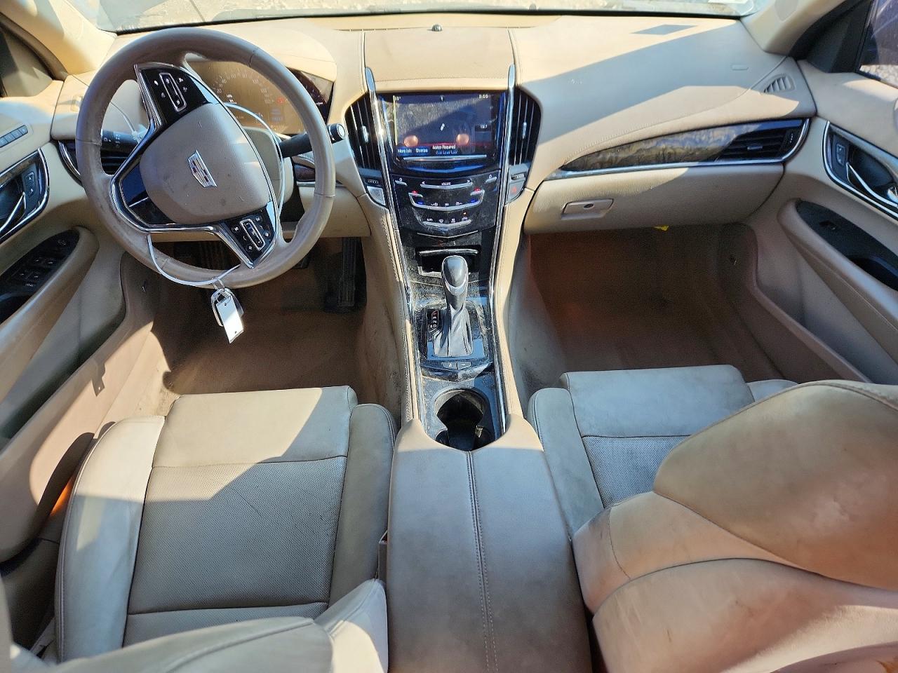2015 Cadillac Ats Luxury Gray vin: 1G6AH5R34F0129765