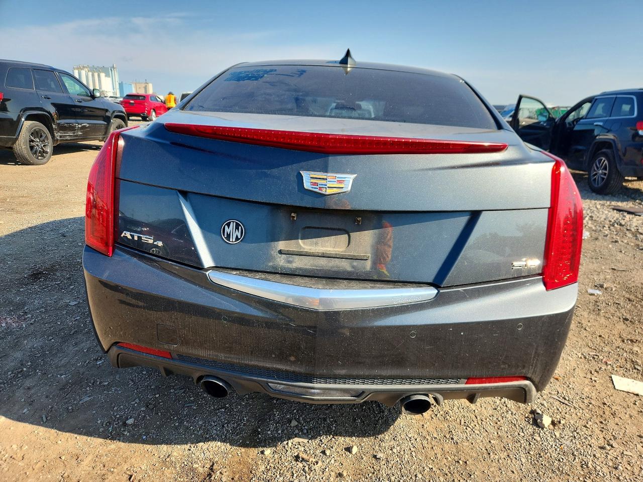 2015 Cadillac Ats Luxury Gray vin: 1G6AH5R34F0129765