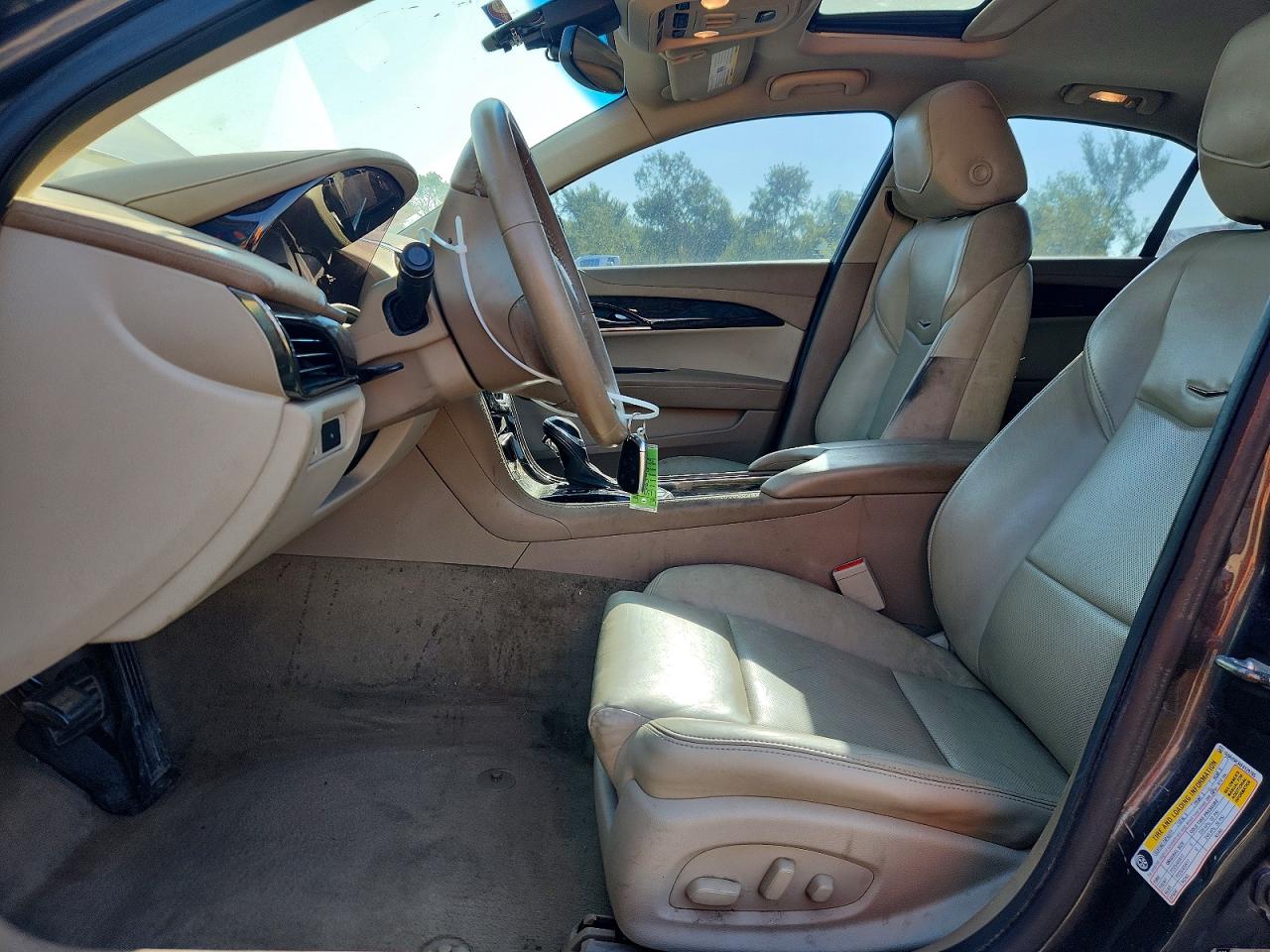 2015 Cadillac Ats Luxury Gray vin: 1G6AH5R34F0129765