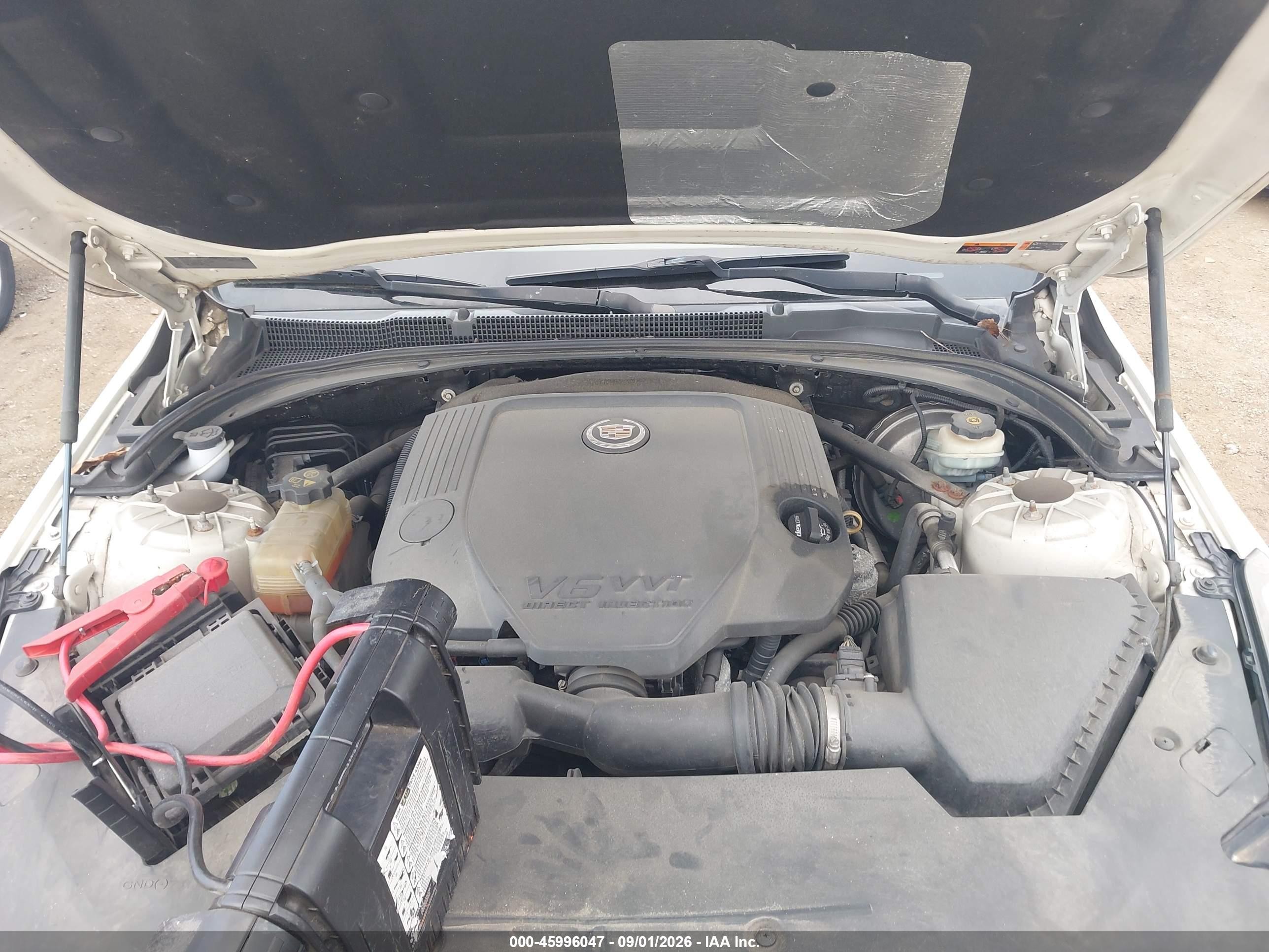 2014 Cadillac Ats Luxury Белый vin: 1G6AH5R35E0146282
