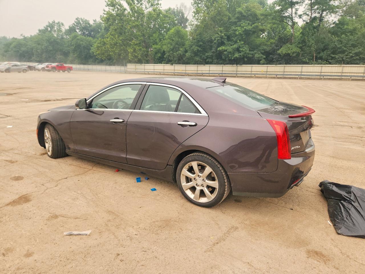 2015 Cadillac Ats Luxury Black vin: 1G6AH5R35F0136160
